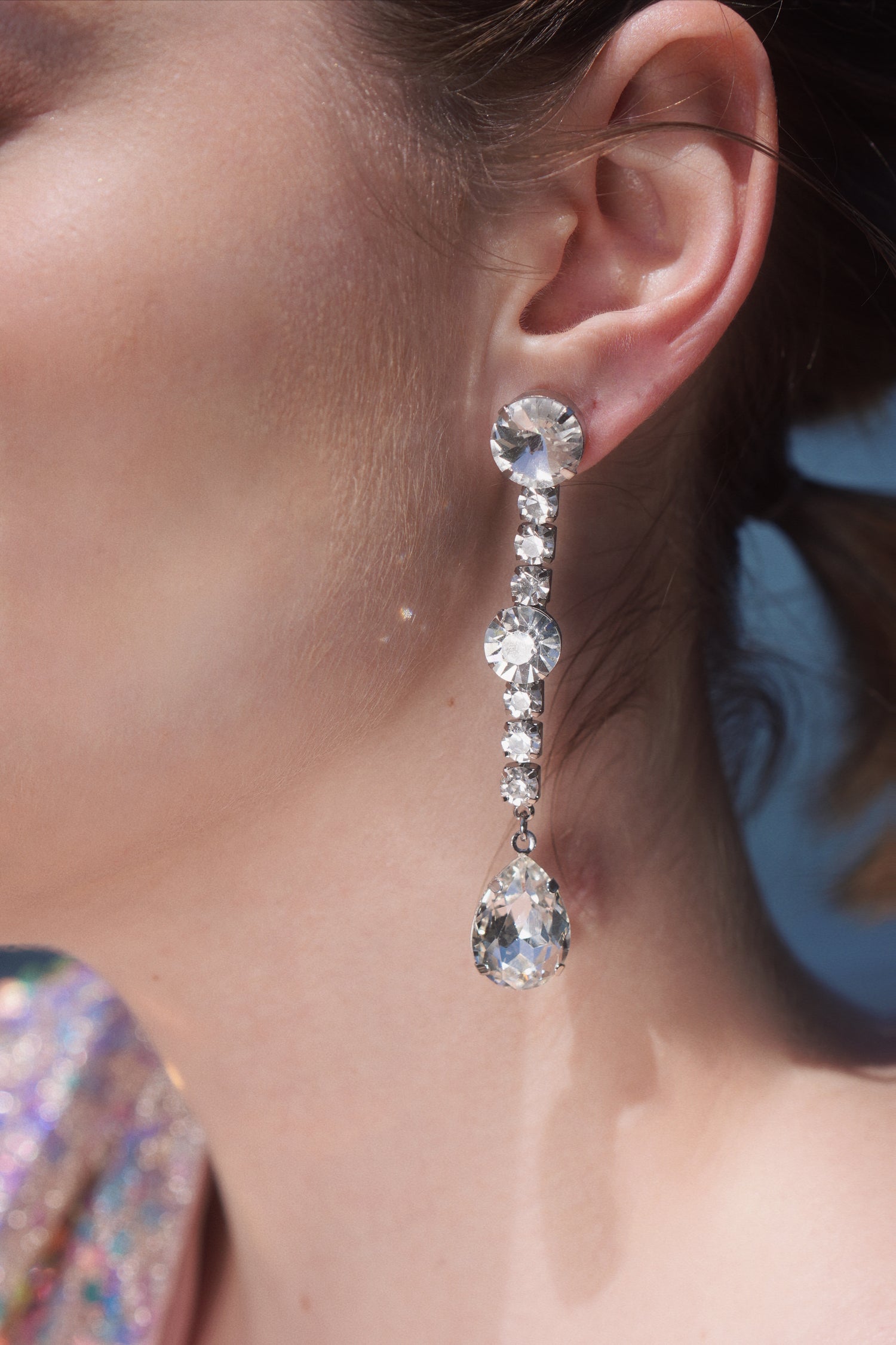 My Rosebar Icy Earring