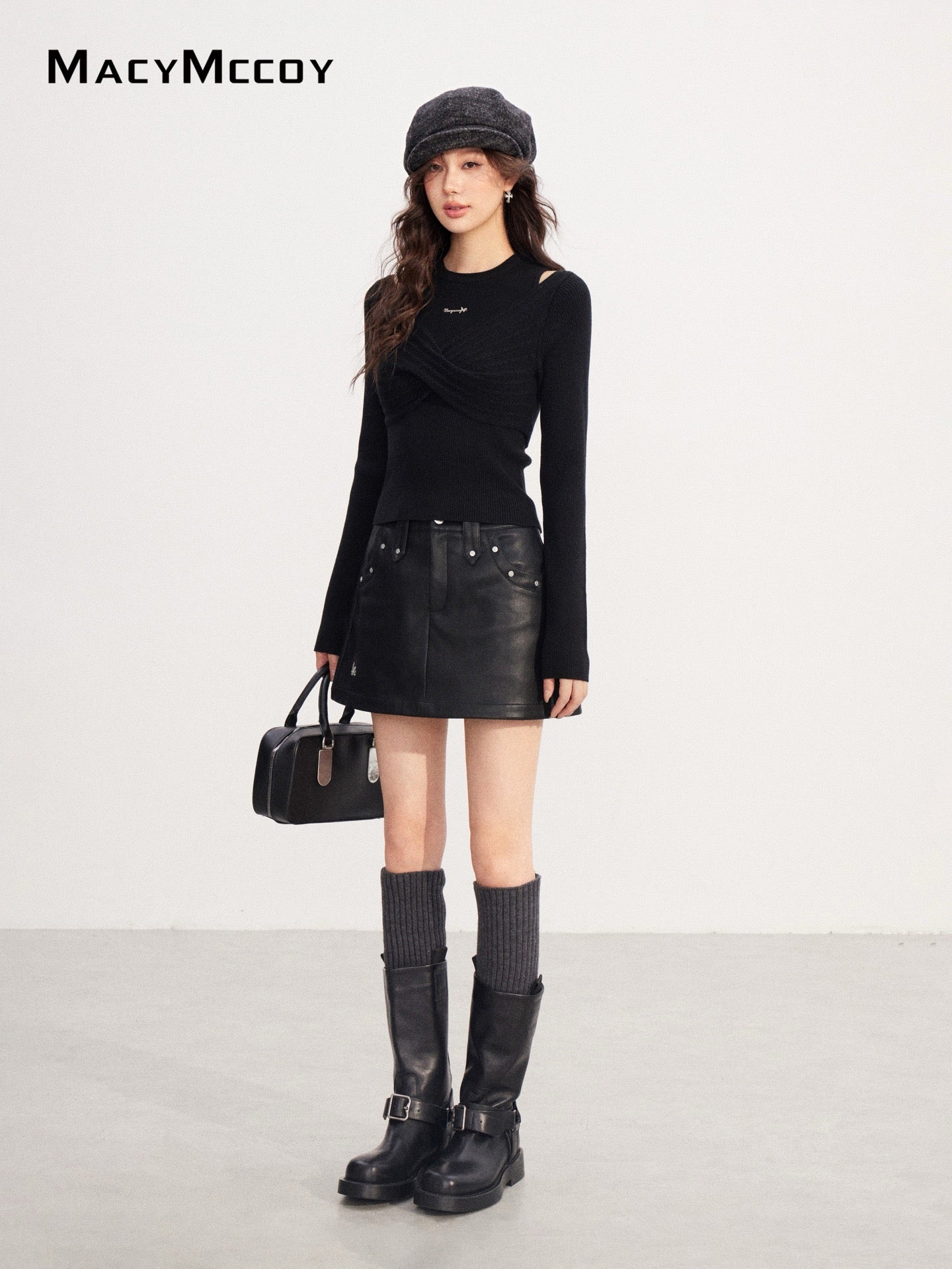 MacyMccoy MMC2025235 Butterfly Knot Twist Two Piece Set