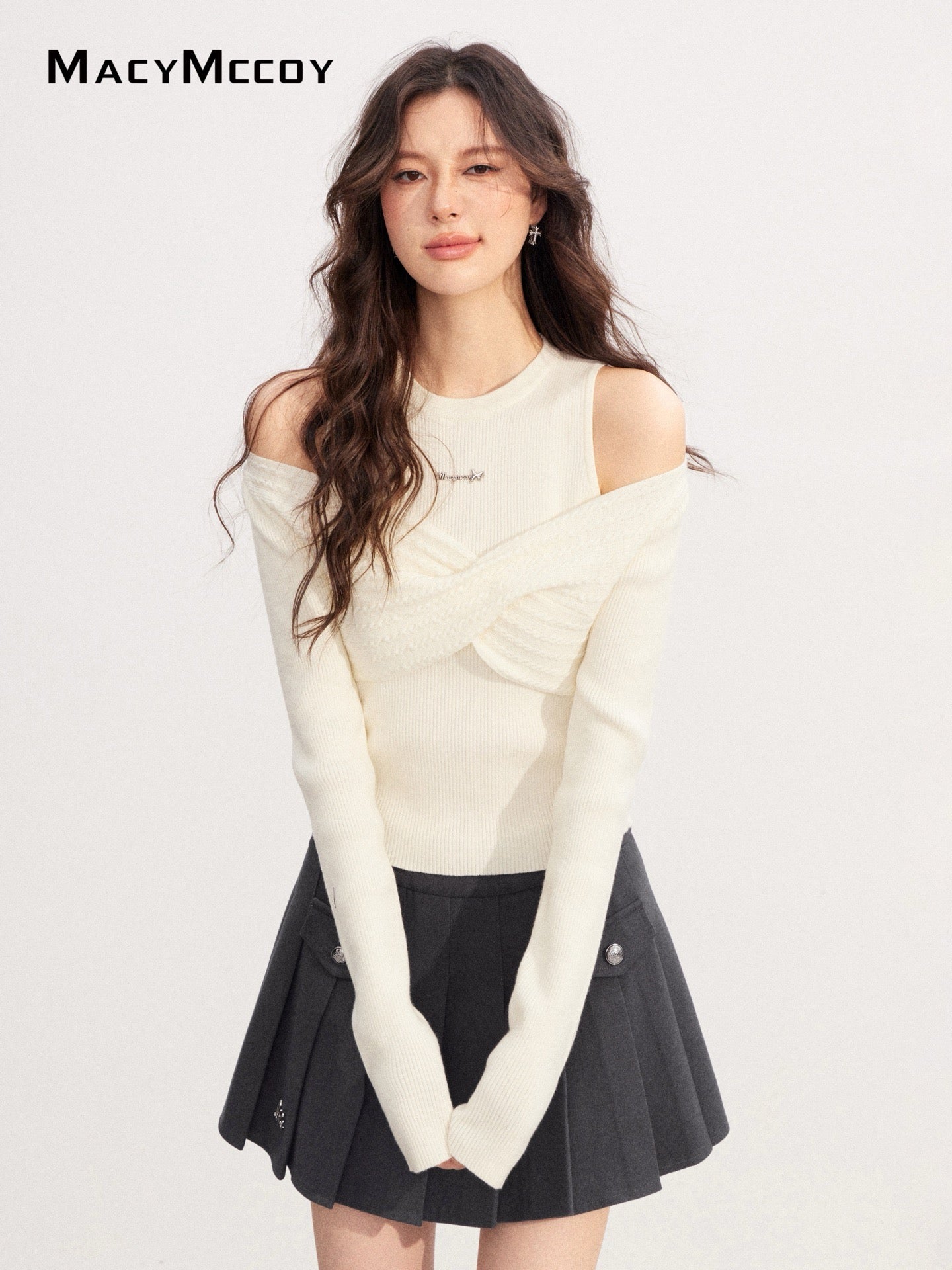 MacyMccoy MMC2025235 Butterfly Knot Twist Two Piece Set