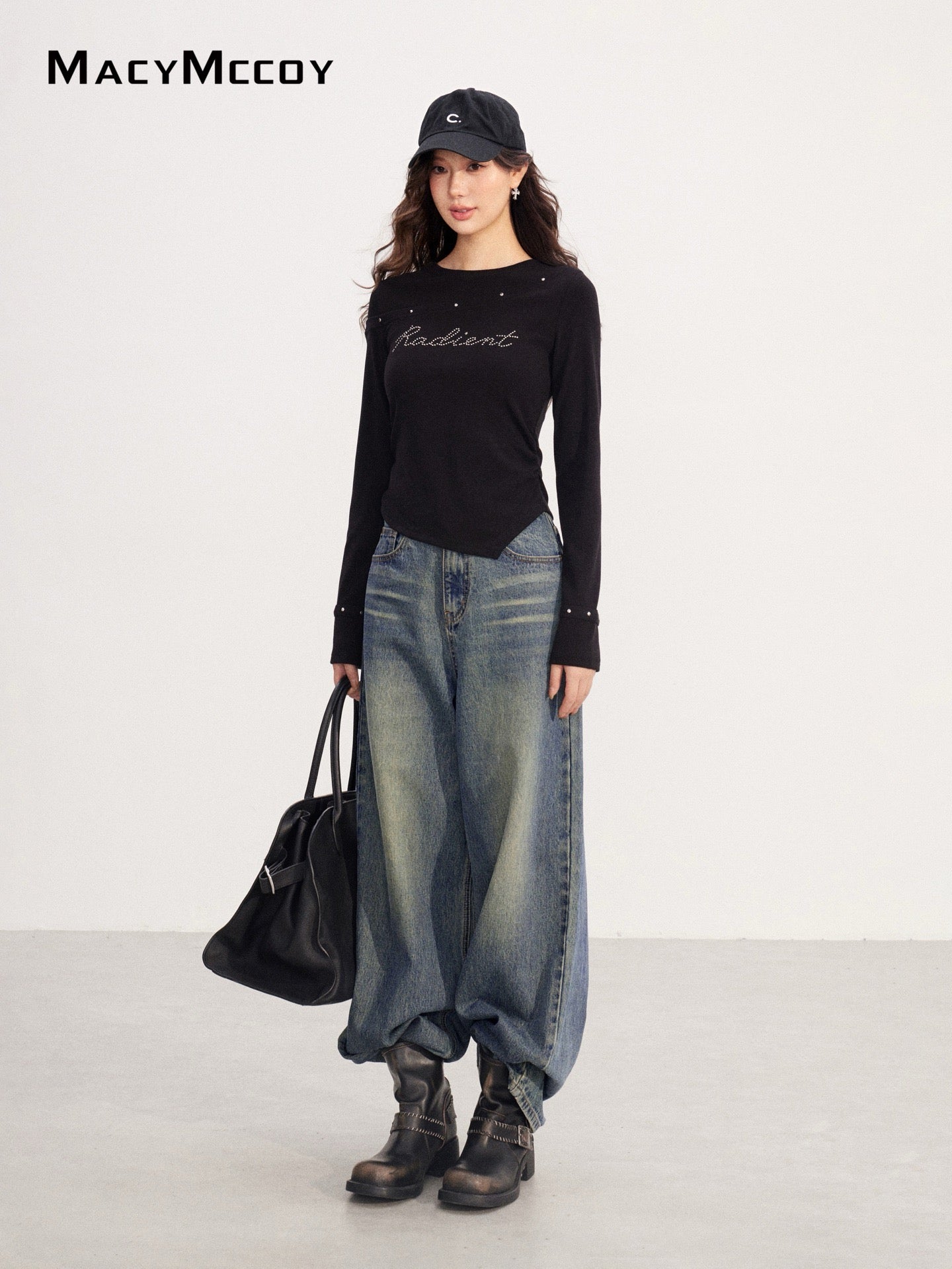 MacyMccoy MMC2025236 Irregular patchwork top