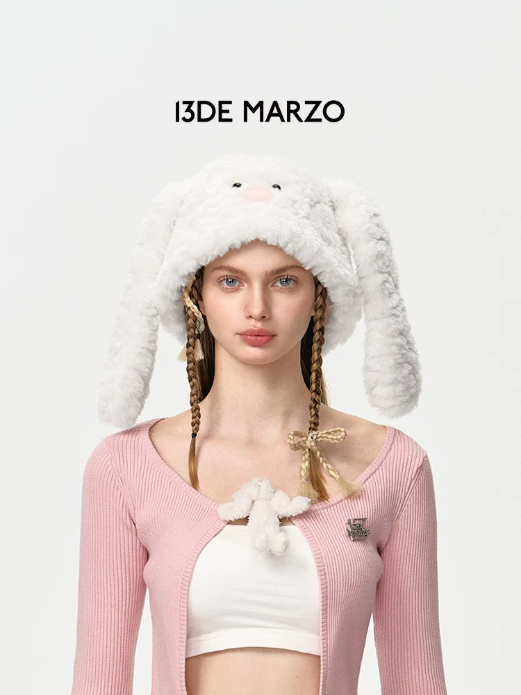 13DE MARZO Plush toy fisherman hat