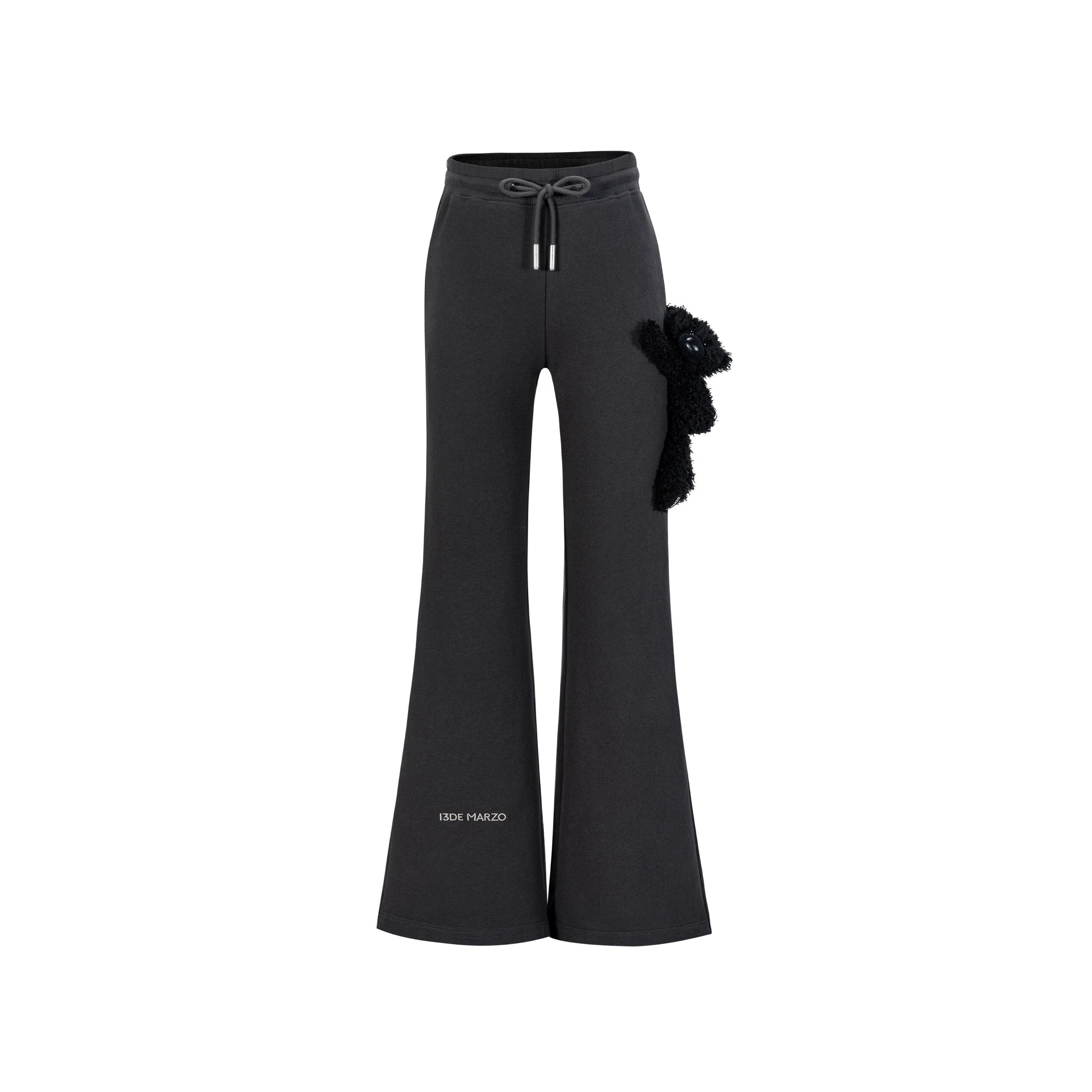 13DE MARZO Basic micro flared casual pants
