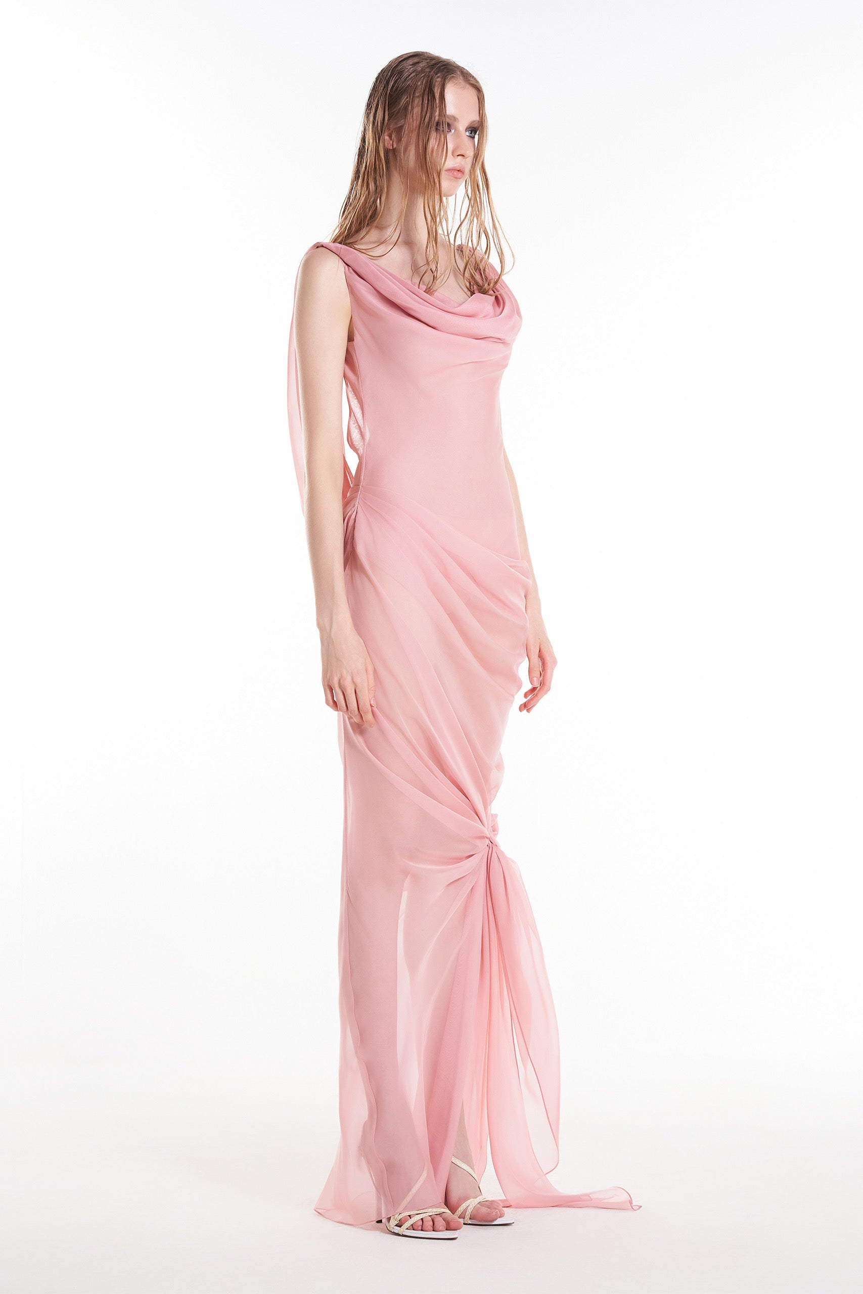 DATT DIVA CHIFFON GOWN