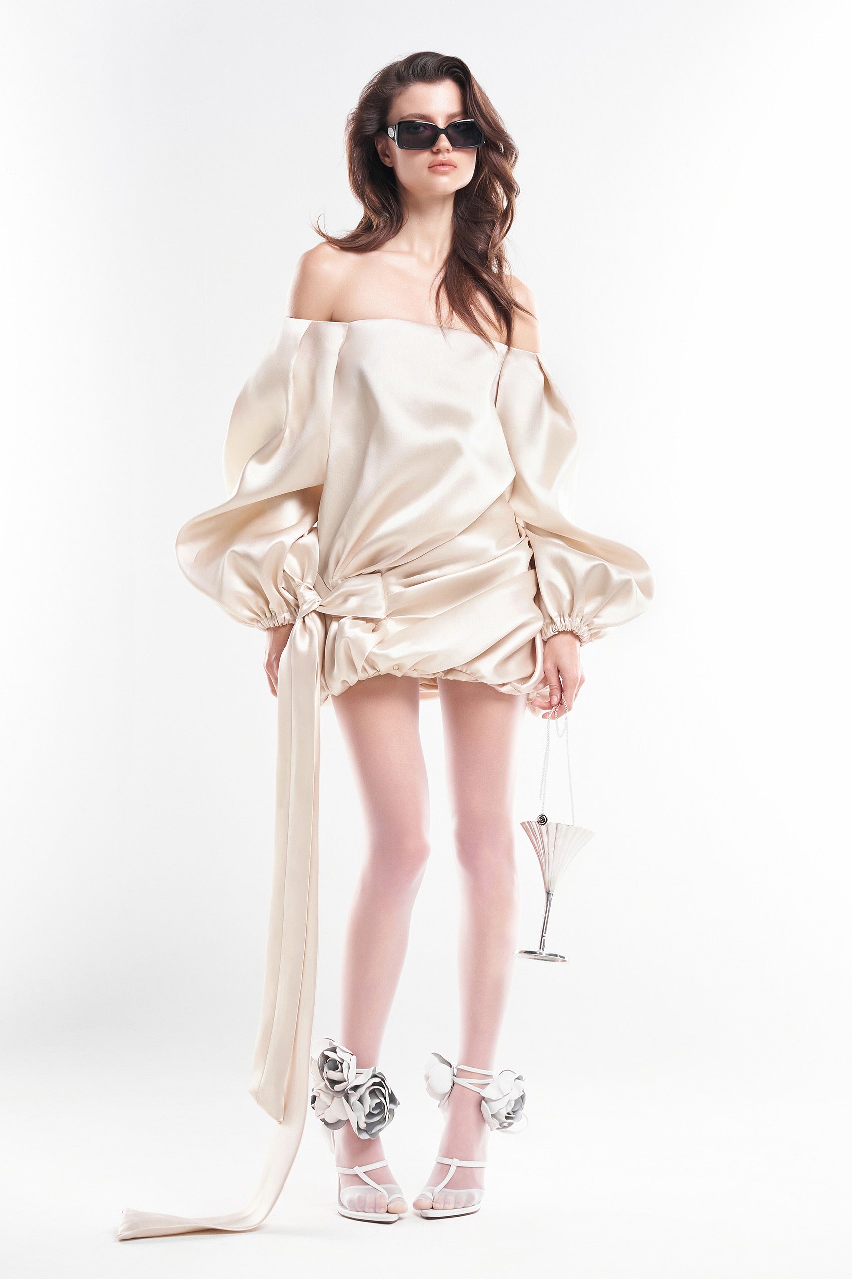 DATT DREAM TAFFETA DRESS