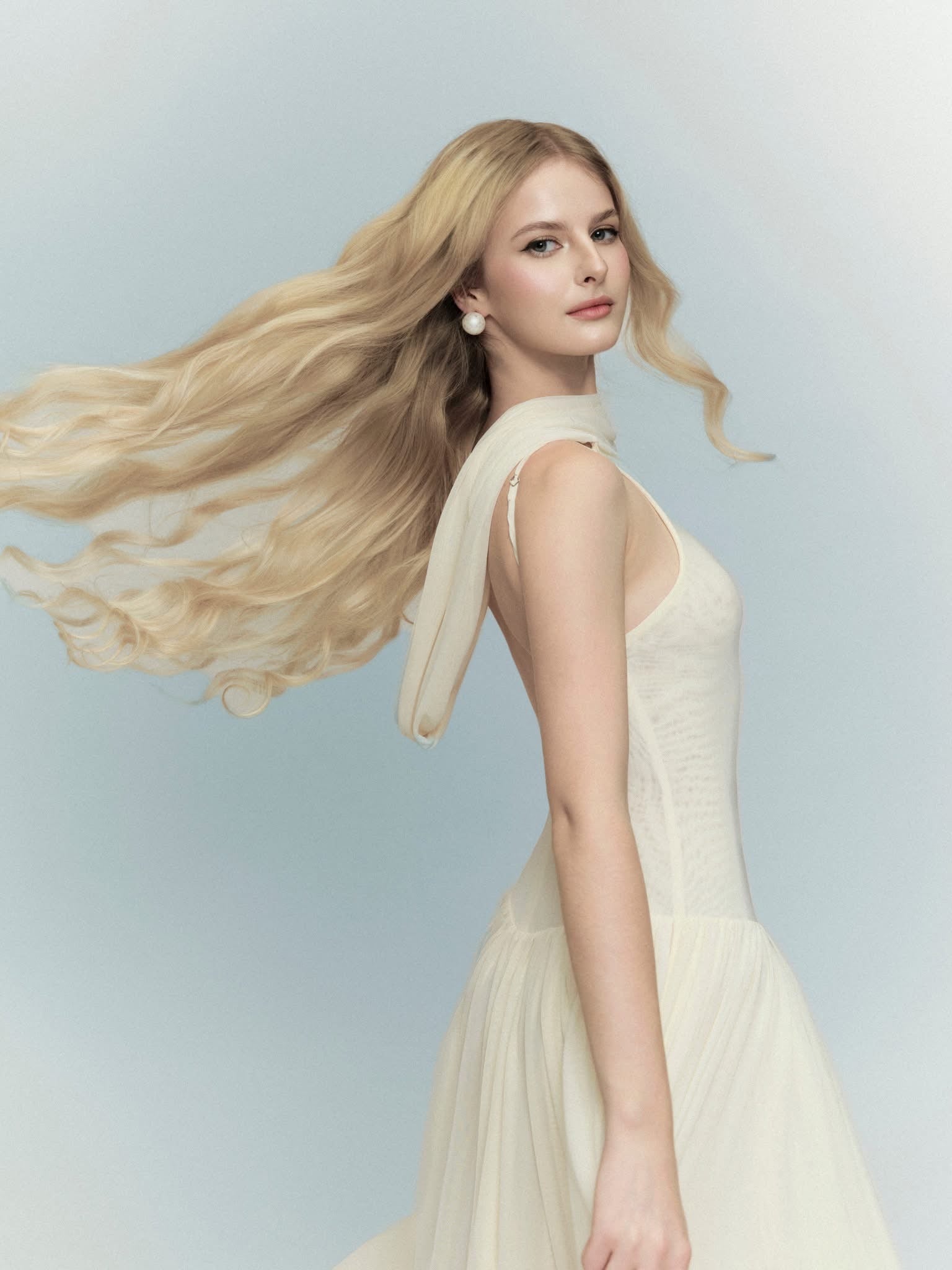 Deliciae Gloria Dress (Cream)