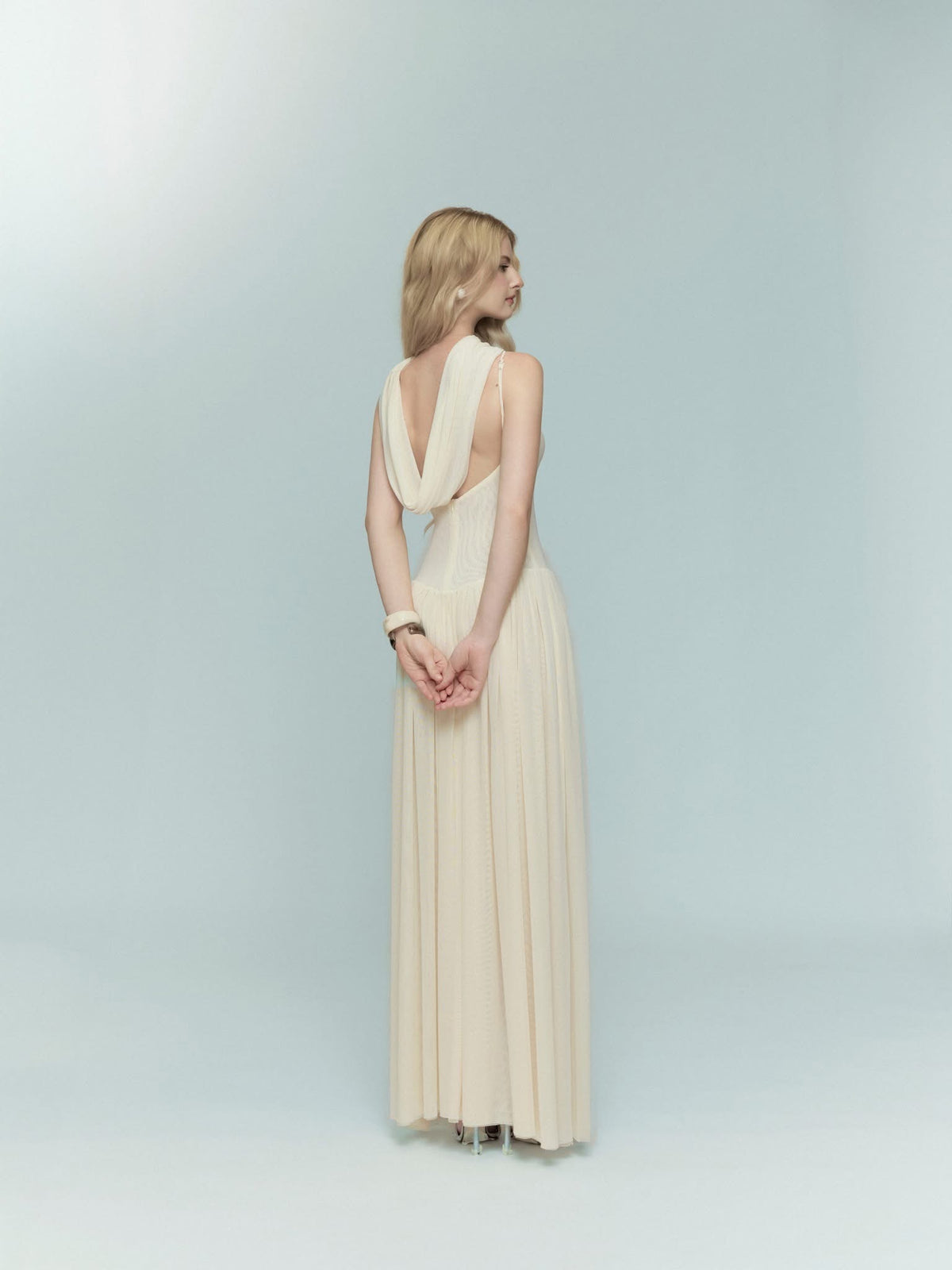 Deliciae Gloria Dress (Cream)
