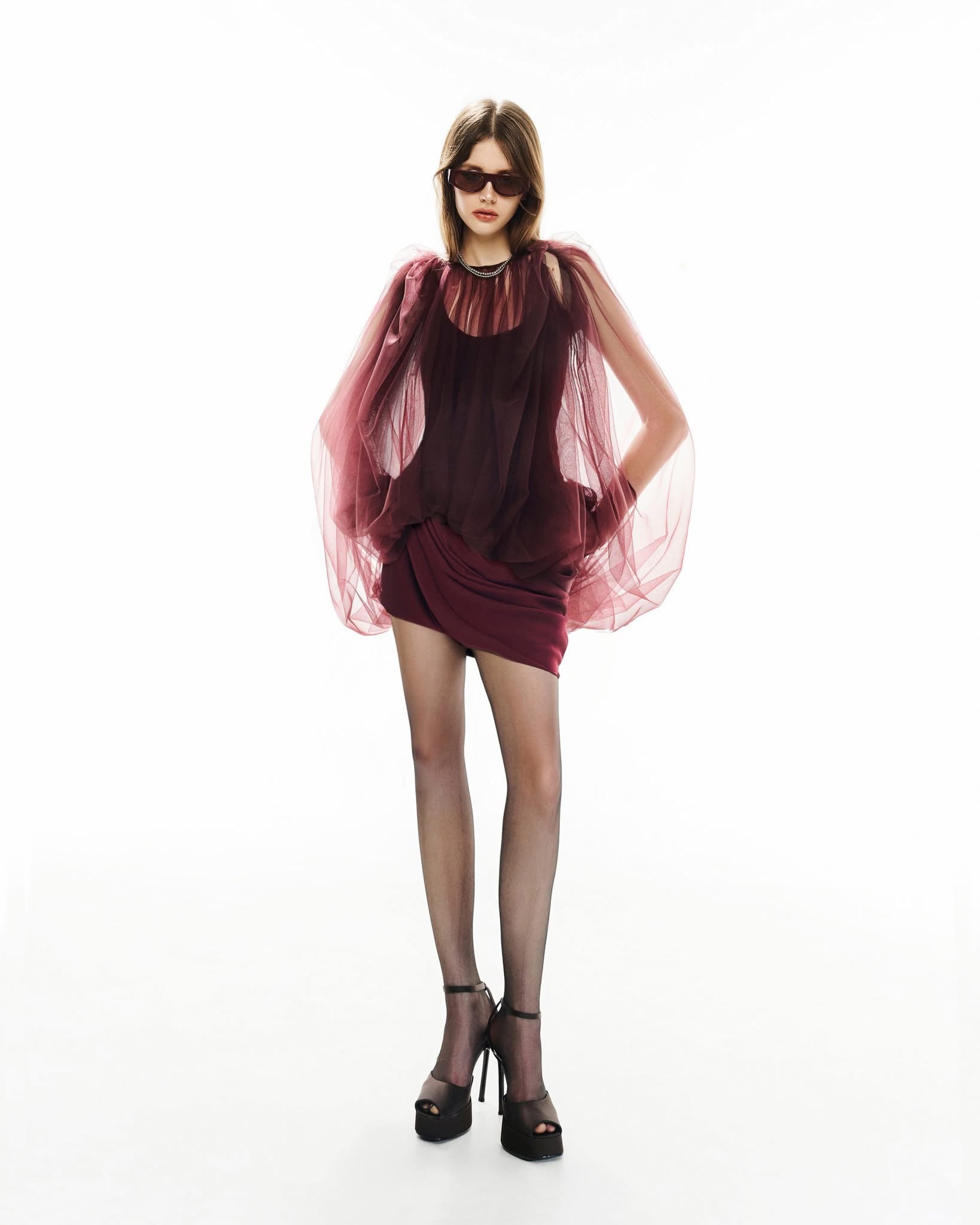 MUST HAVE Voluminous mesh top