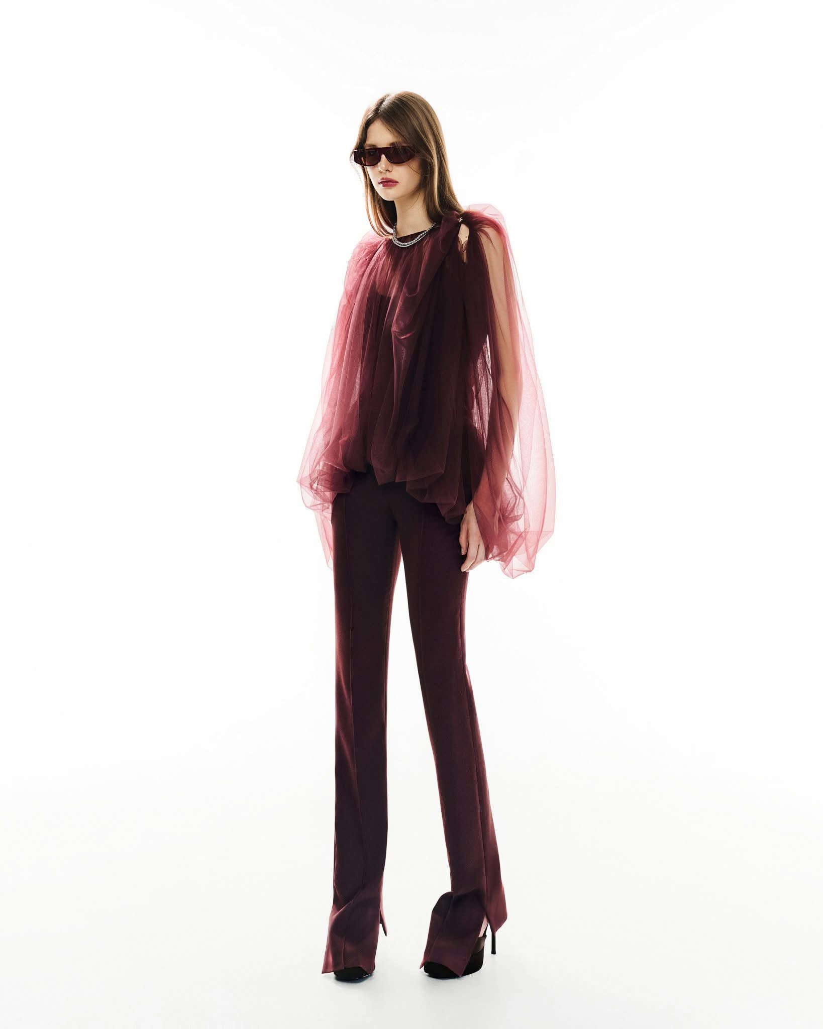 MUST HAVE Voluminous mesh top