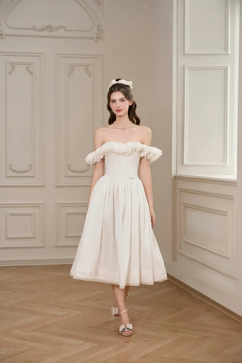 BEL ANGE Ceridwen Midi Dress