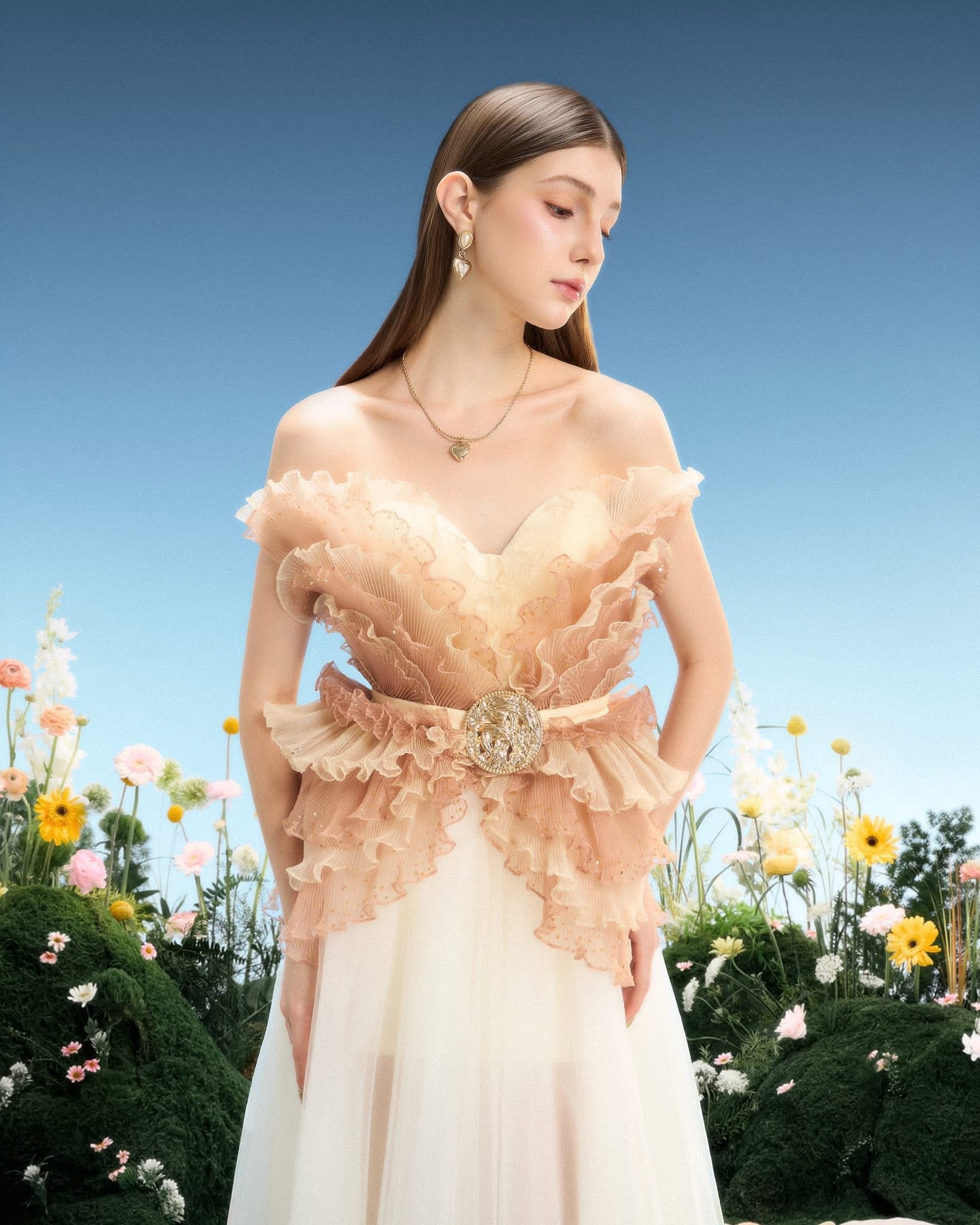 LINH PHUNG Sable Dress