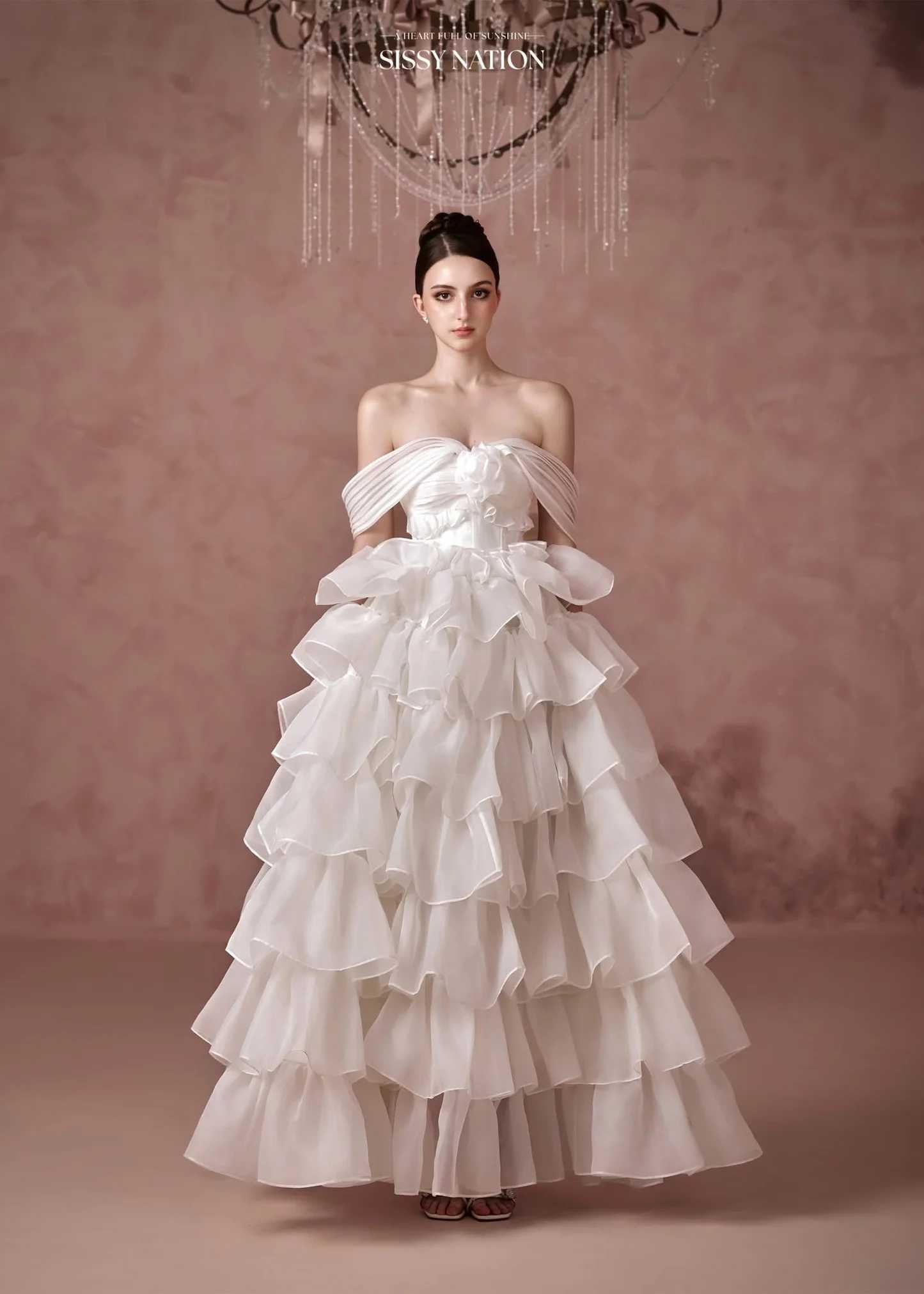 Sissy White Think Of Me Maxi Dress
