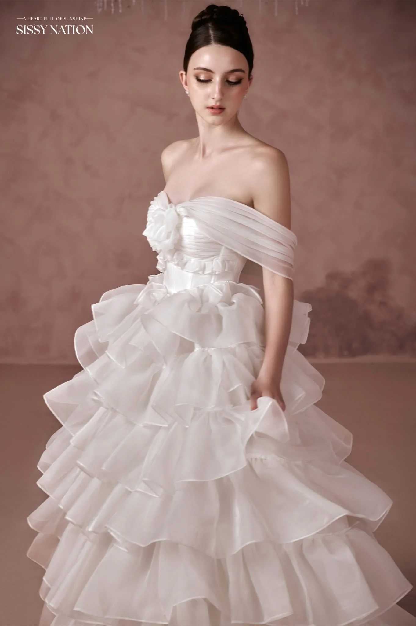Sissy White Think Of Me Maxi Dress