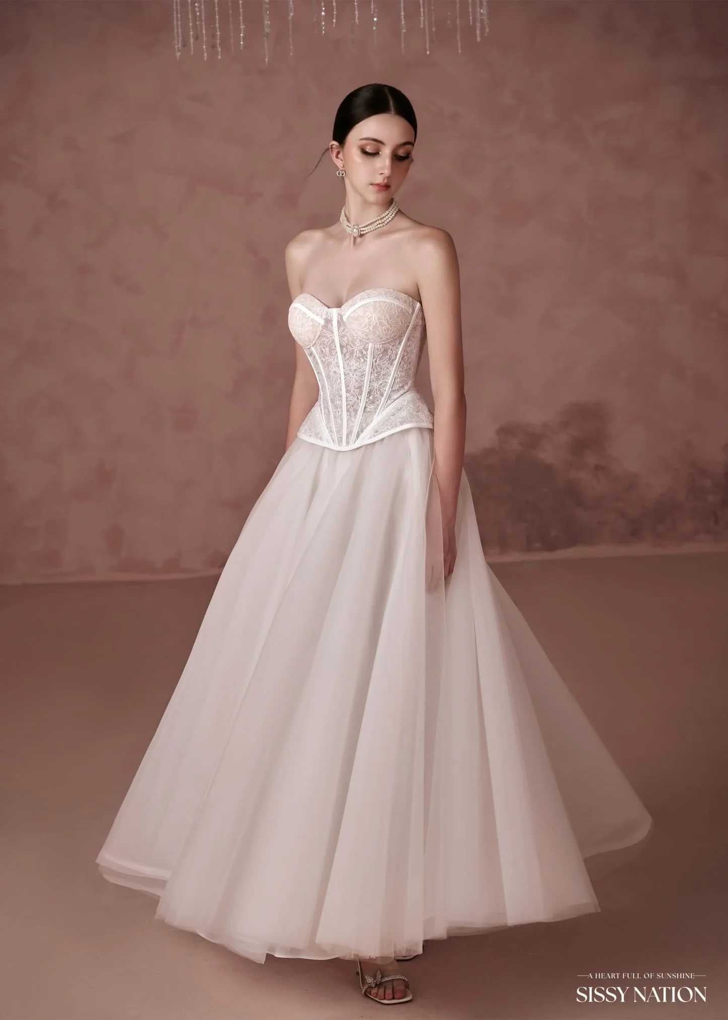 Sissy White Romantic Maxi Dress Wedding