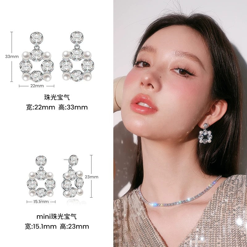 ABYB CHARMING Gem & Pearls Earring