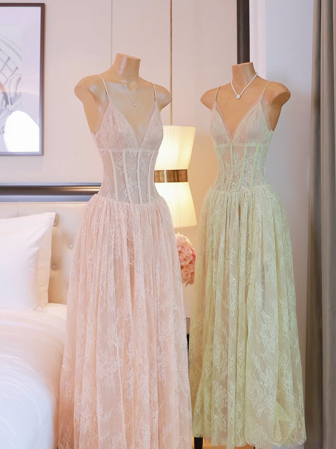 Orange Studios Corset camisole maxi dress (Nude)