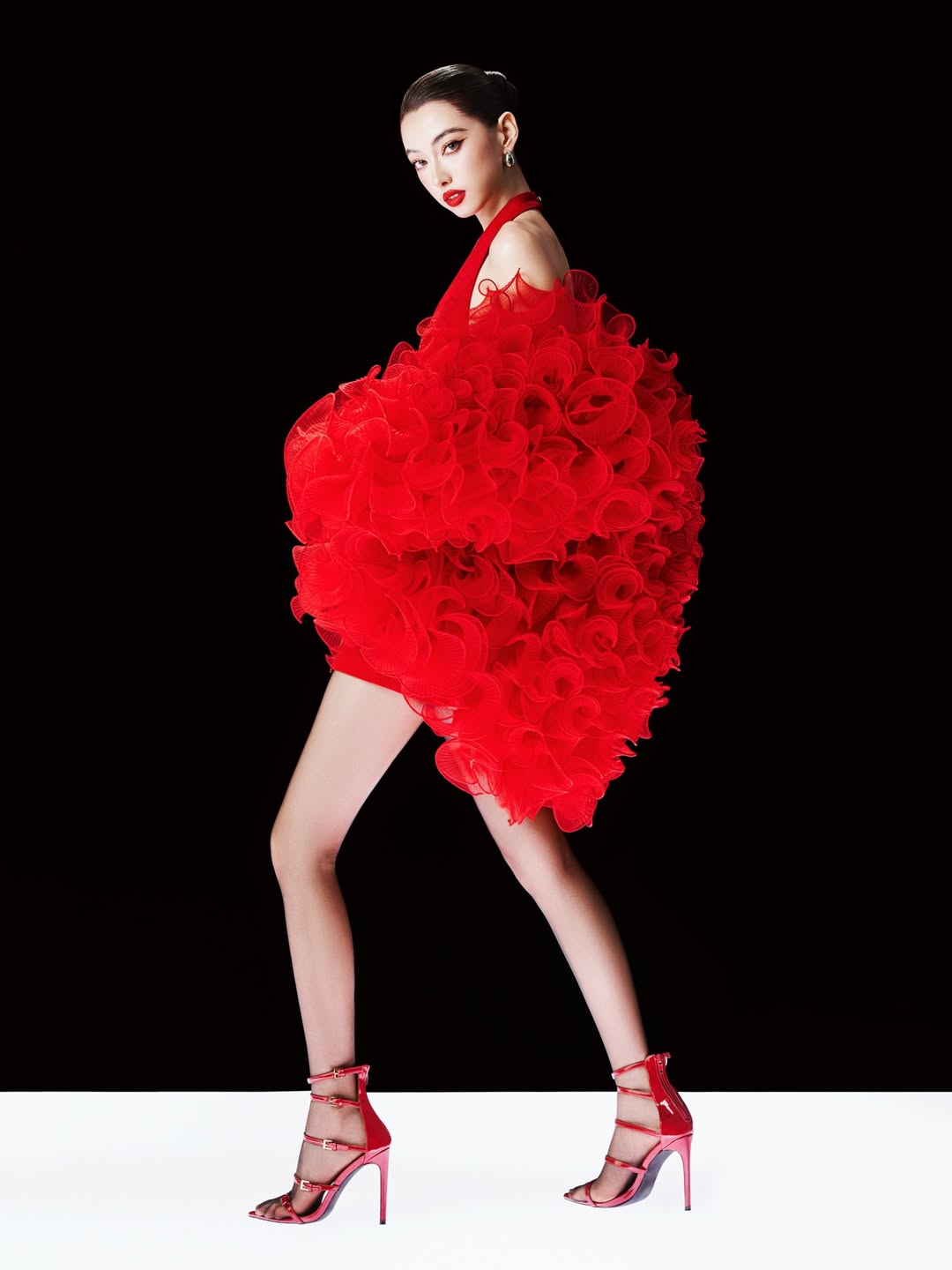 Glam Doll Laurel Dress (Red)