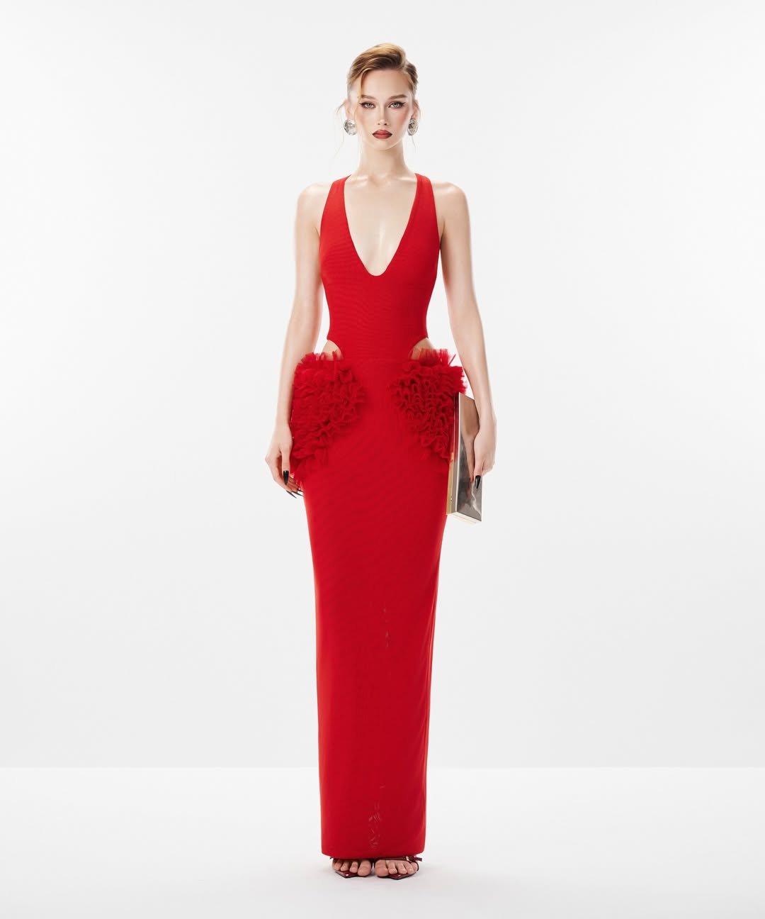 Glam Doll Rachel Dress (Red)