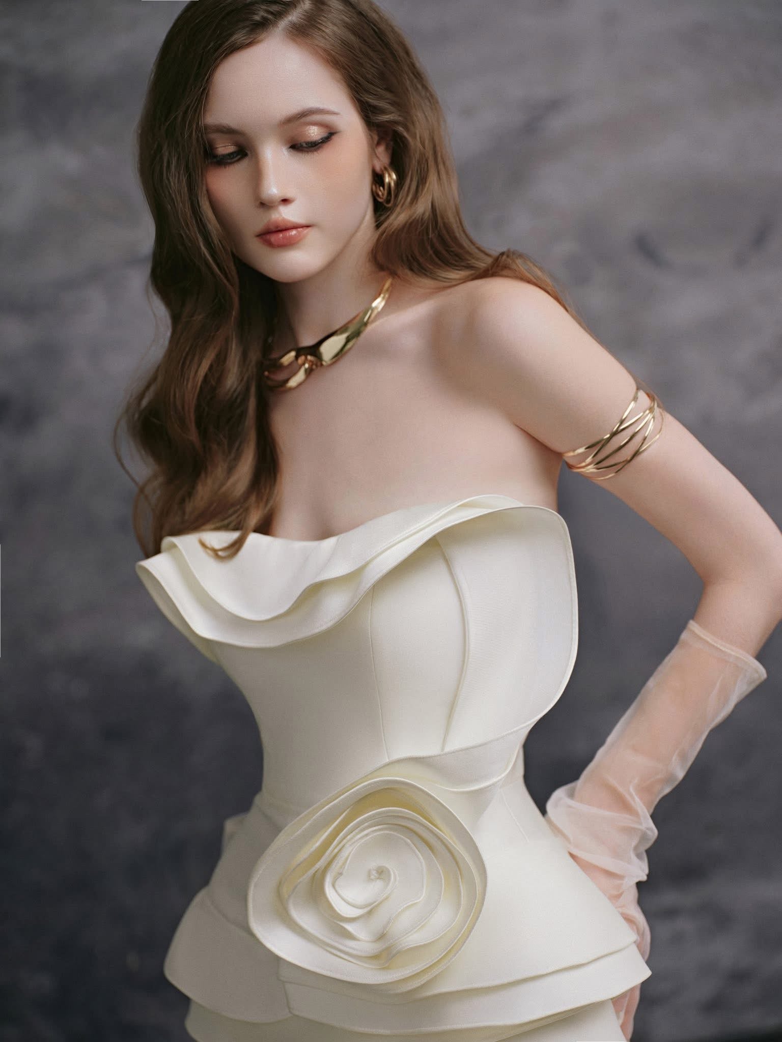 Delicate ROSE DRESS