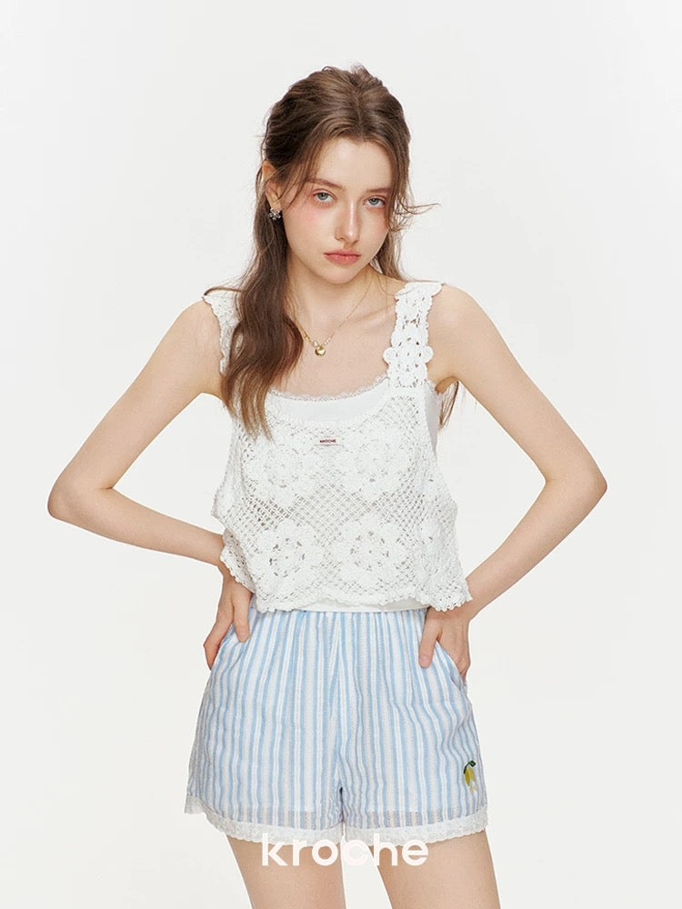 Kroche Camisole vest with chest cushion