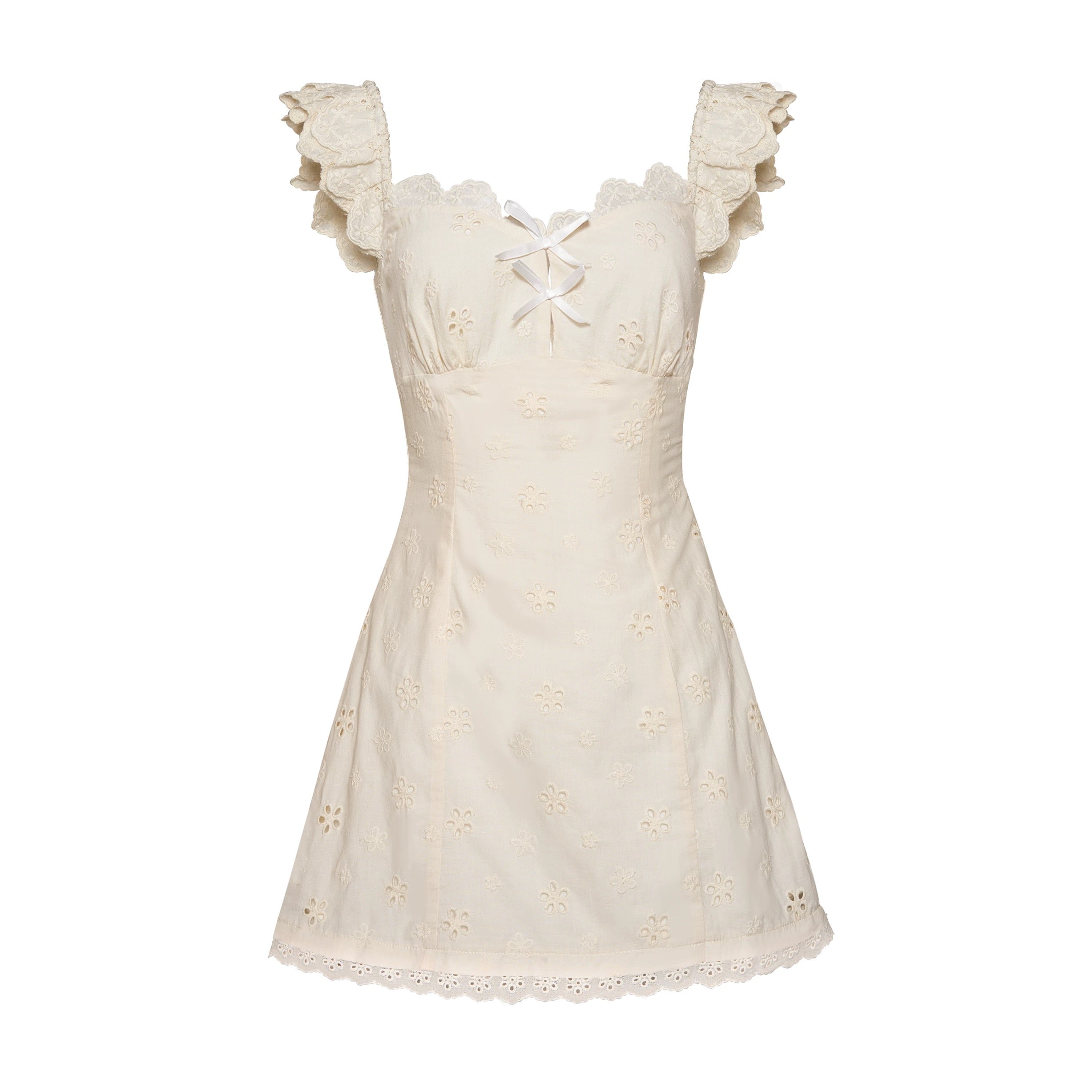 Kroche Embroidered lace dress