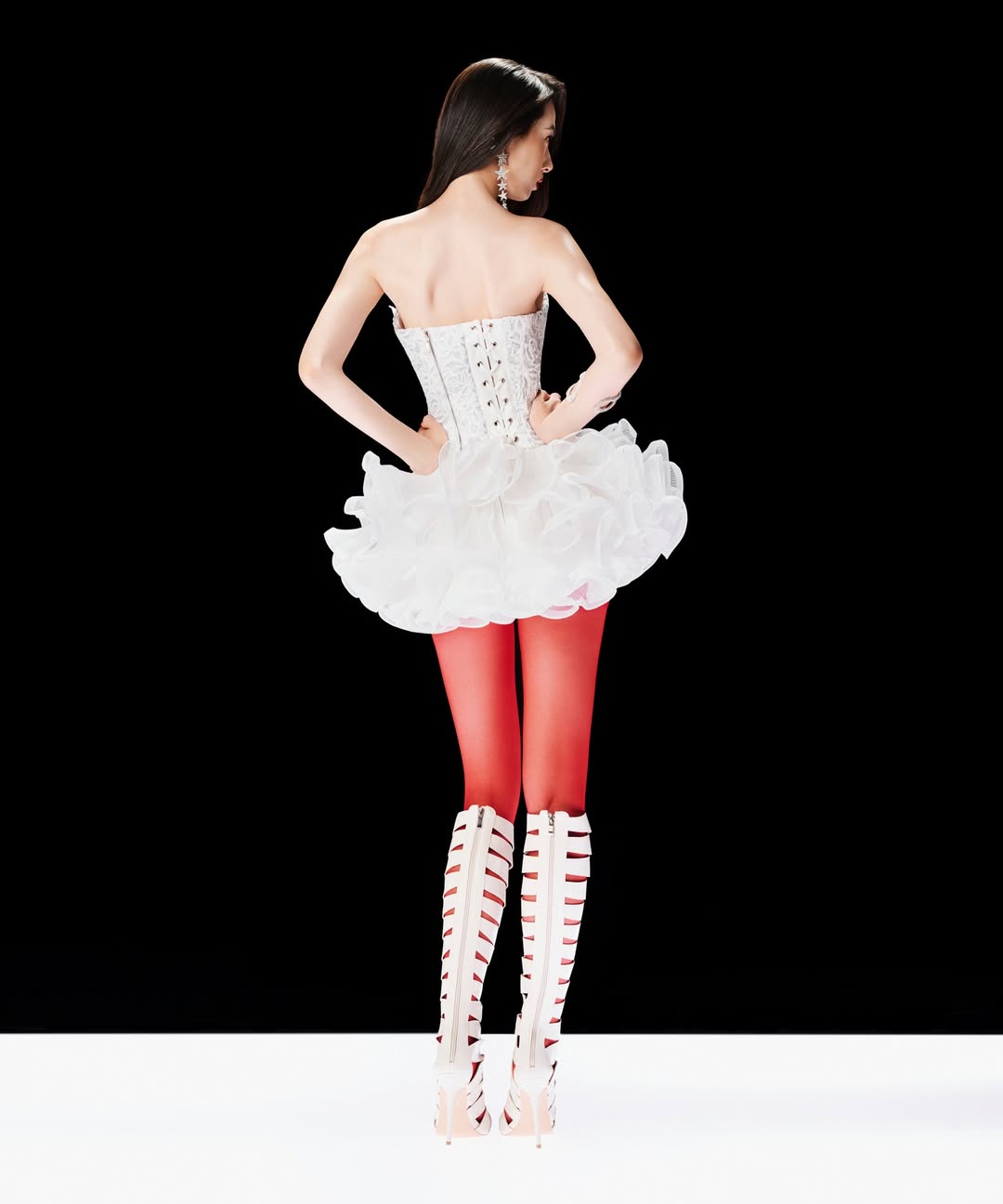 Glam Doll Yara Top & Molly Skirt (White)