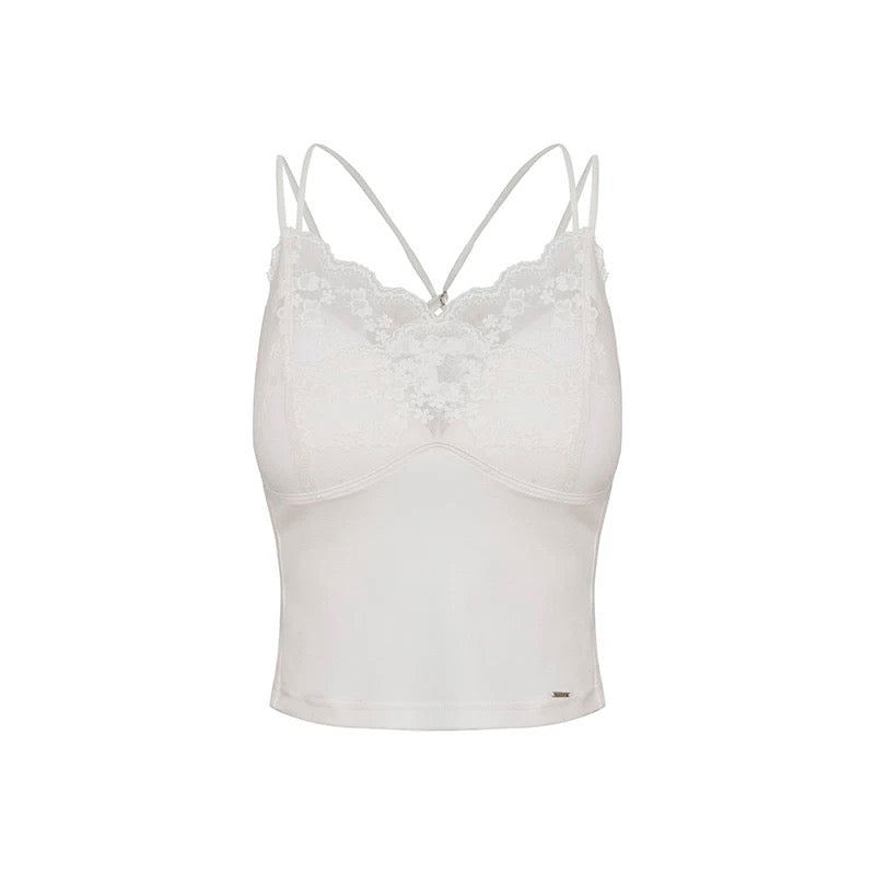 Kroche Lace slim fit camisole