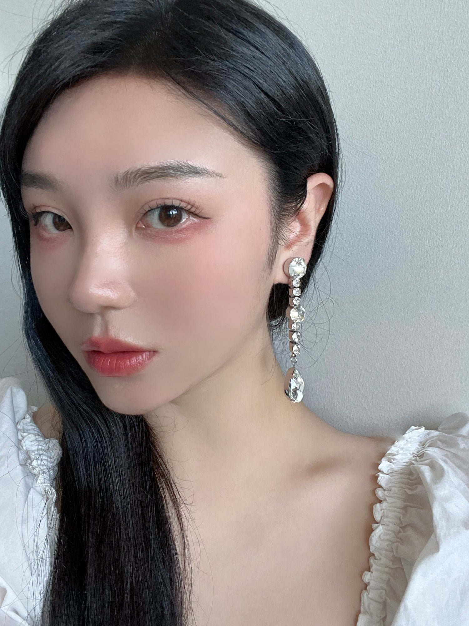 My Rosebar Icy Earring