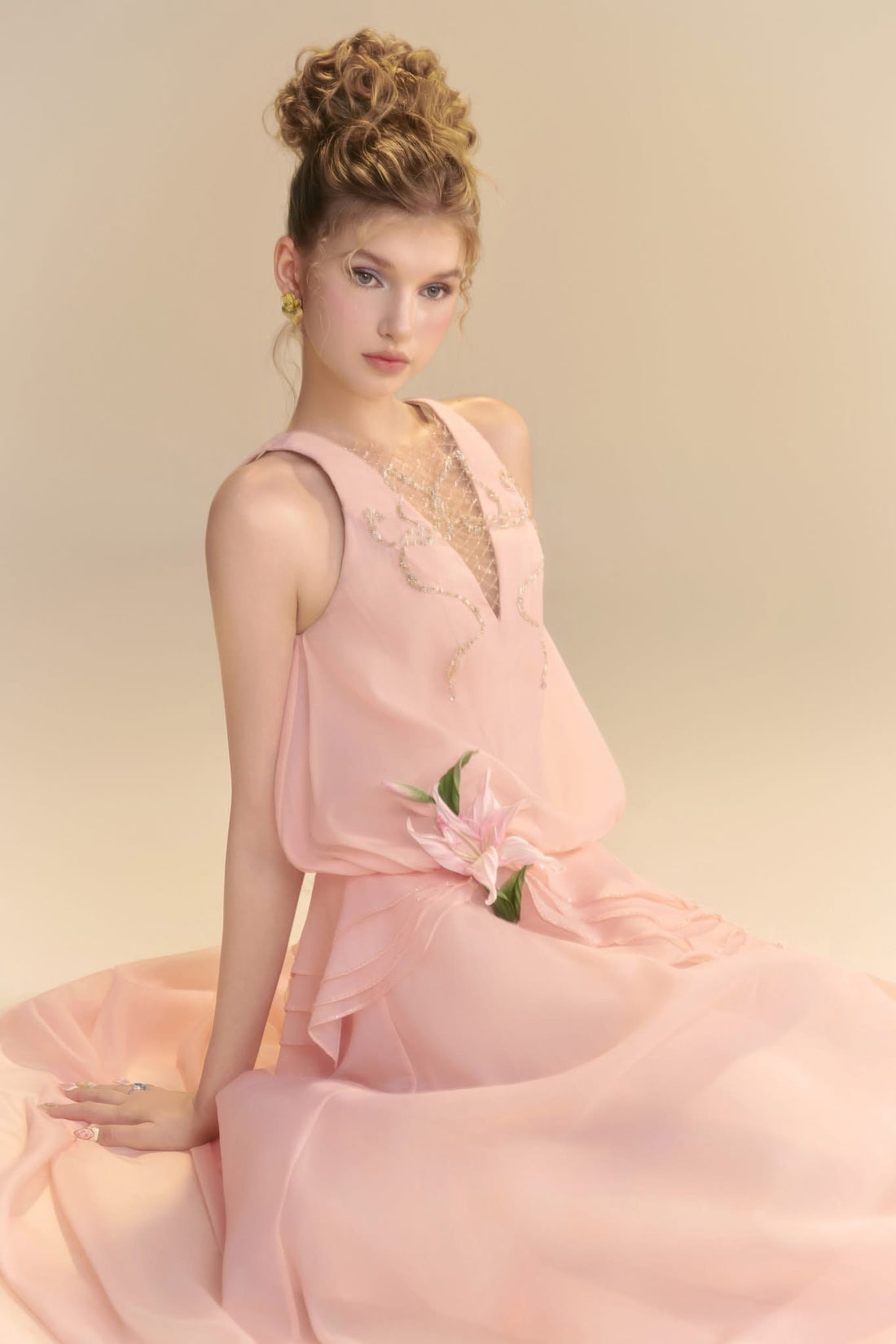 LINH PHUNG LYS DRESS