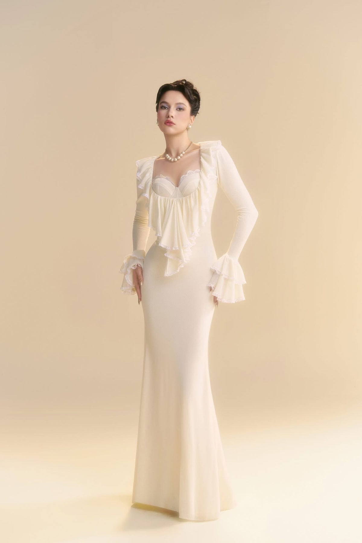 LINH PHUNG SOUFFLE DRESS