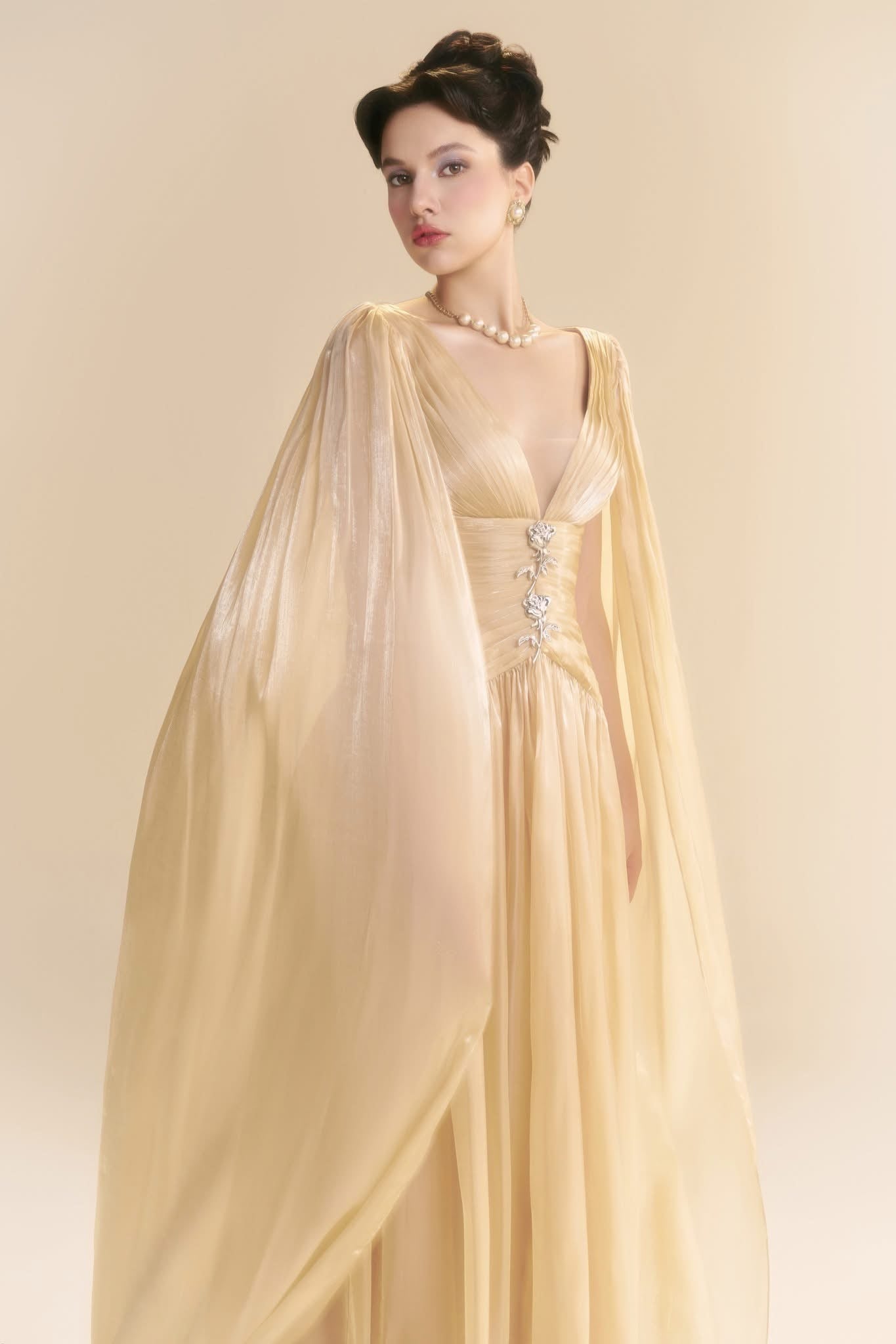 LINH PHUNG LUSTRE DRESS