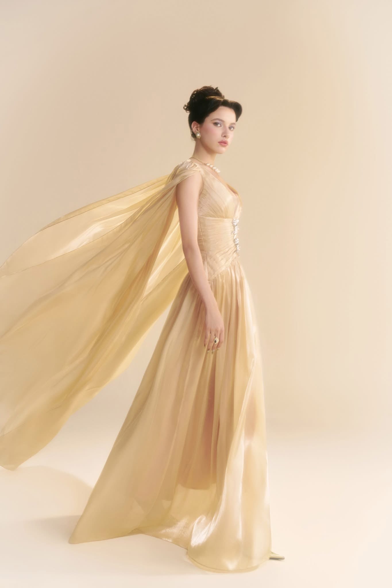 LINH PHUNG LUSTRE DRESS