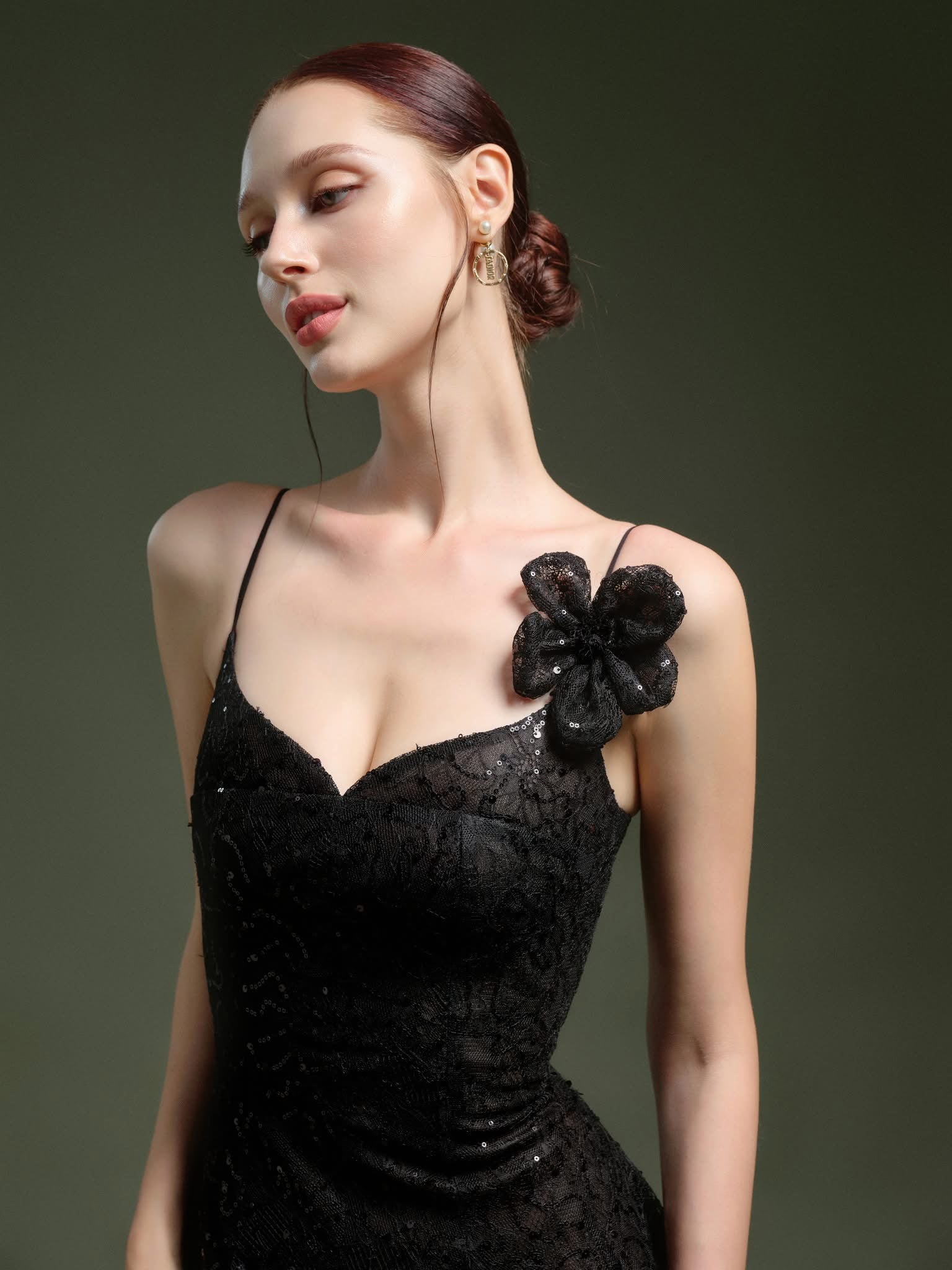 XY Bymyxy Black Swan Midi Dress