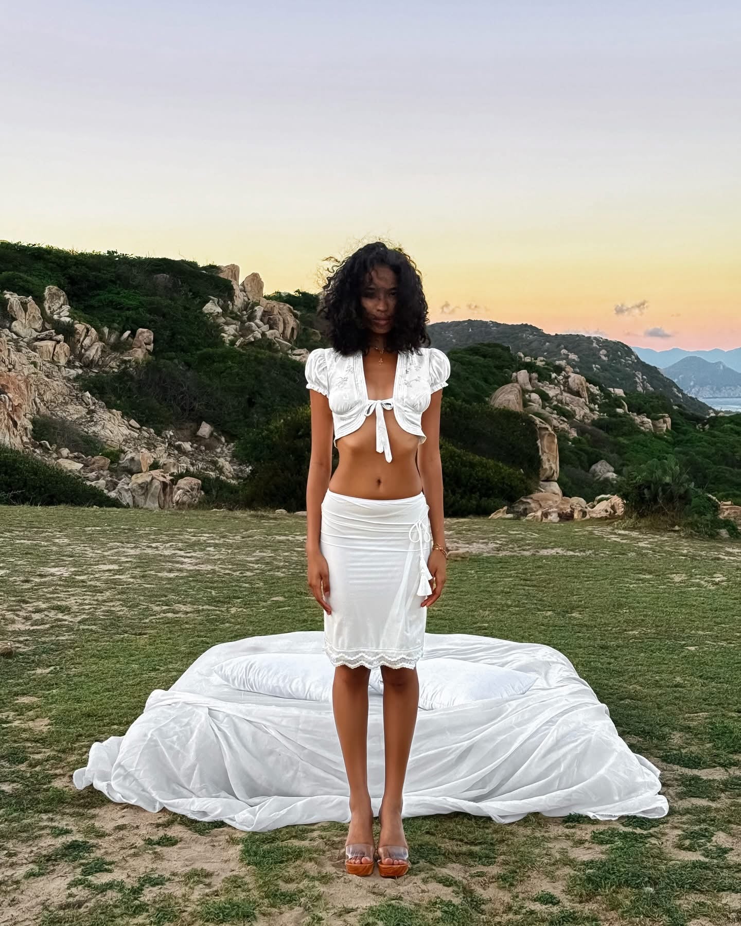 Huelley Huelley Marta Top - White