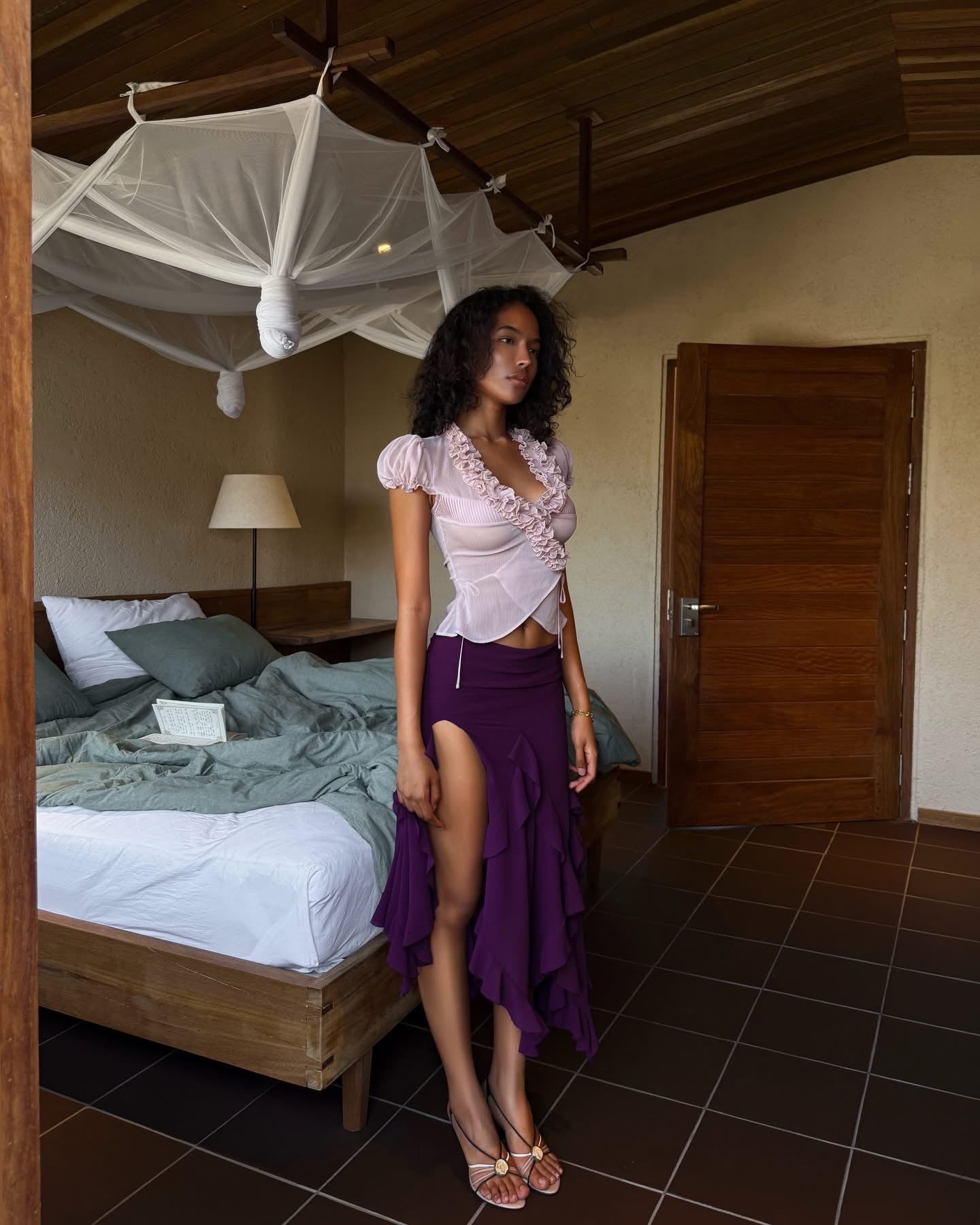Huelley Huelley Namy Top & Namy Skirt