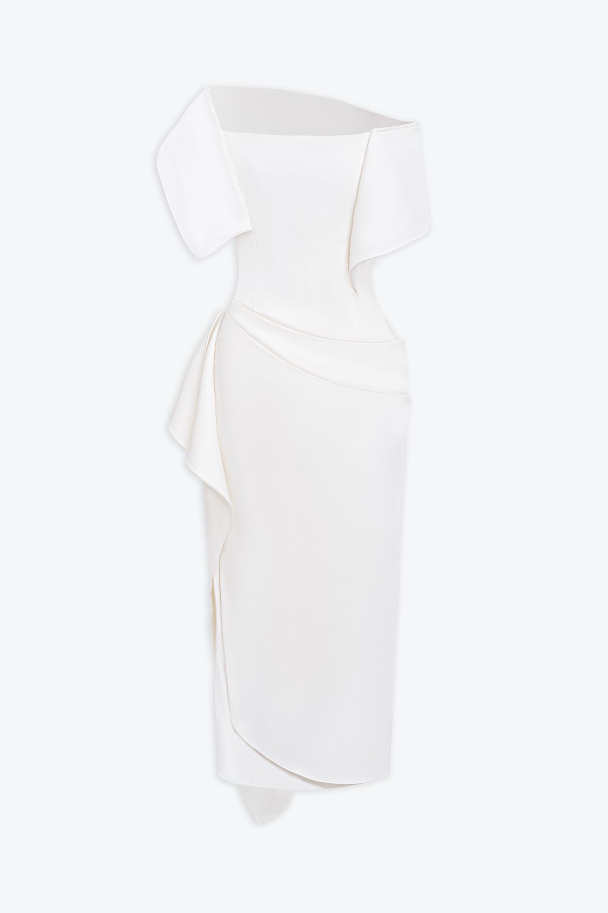 BYDENIO Arene Asymmetric Spandex Bodycon Dress (2color)