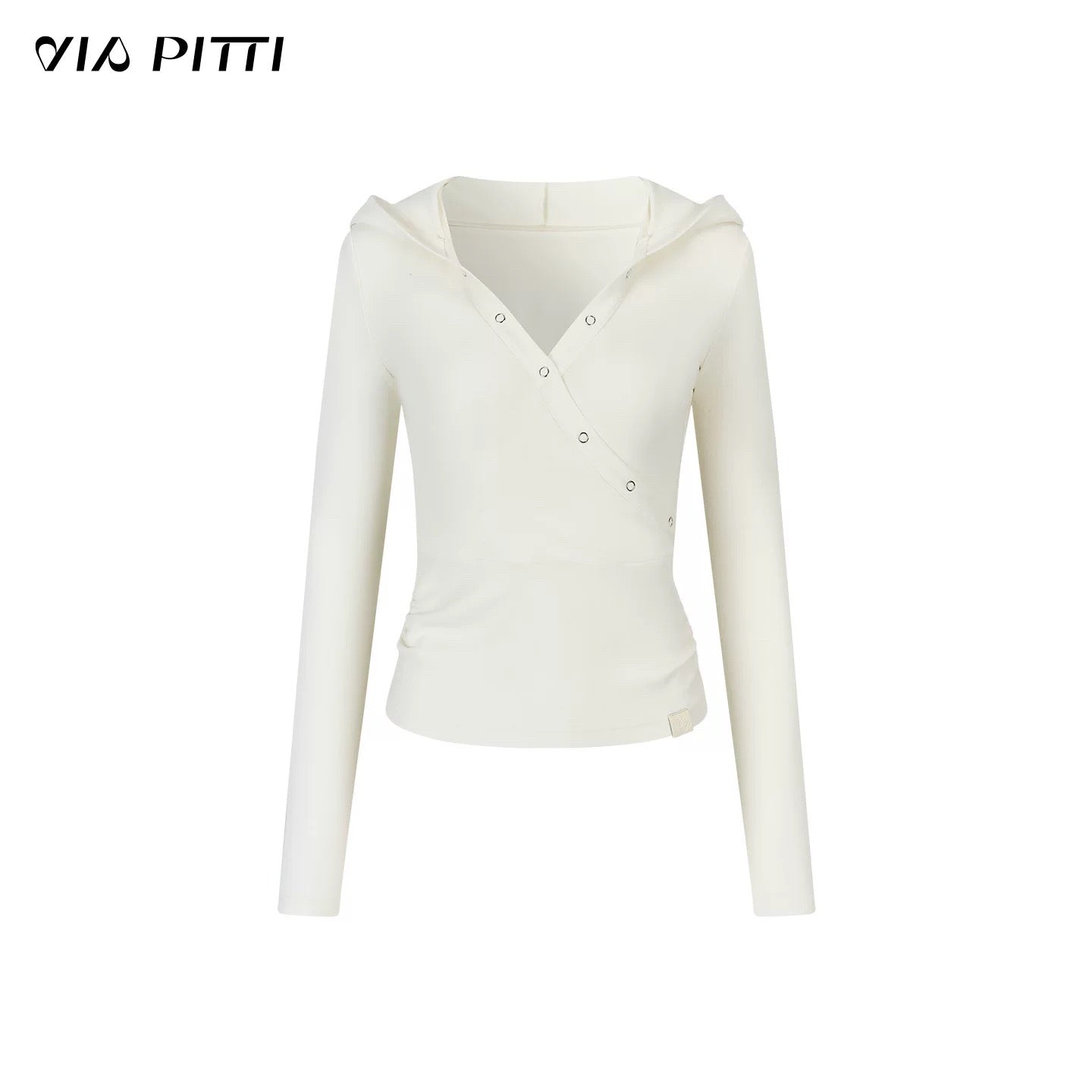 VIA PITTI VIADTP643 Hooded base knit top