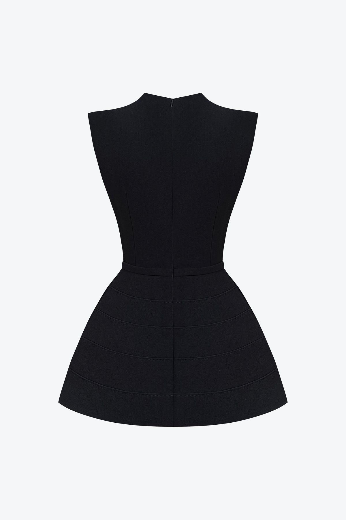 BYDENIO Nyx V-neck Sleeveless Peplum Top