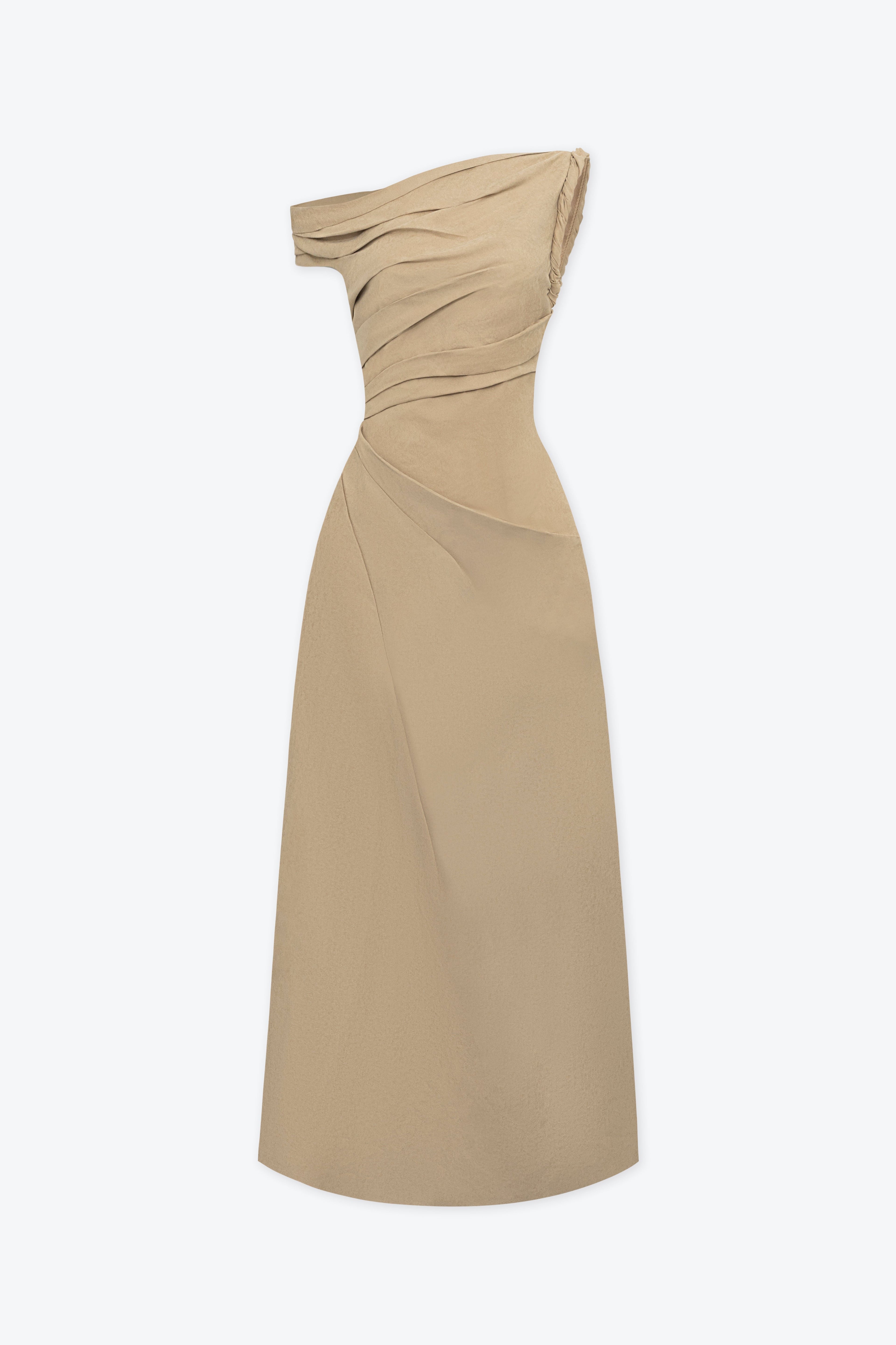 BYDENIO Bliss Off-shoulder Dress with Twisted Detail