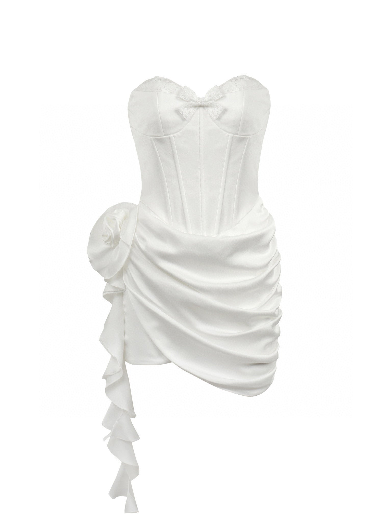 Jean Soo Corset straps mini dress