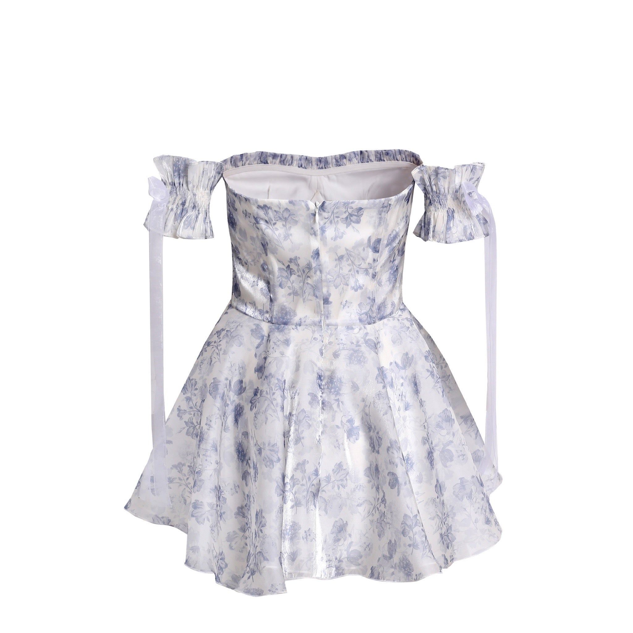 Jean Soo Off shoulder wave light strapless dress