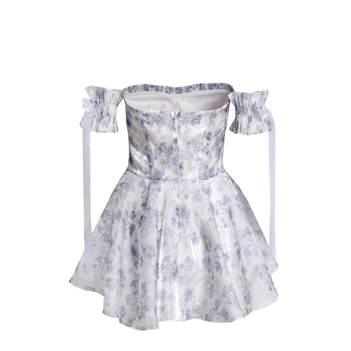 Jean Soo Off shoulder wave light strapless dress