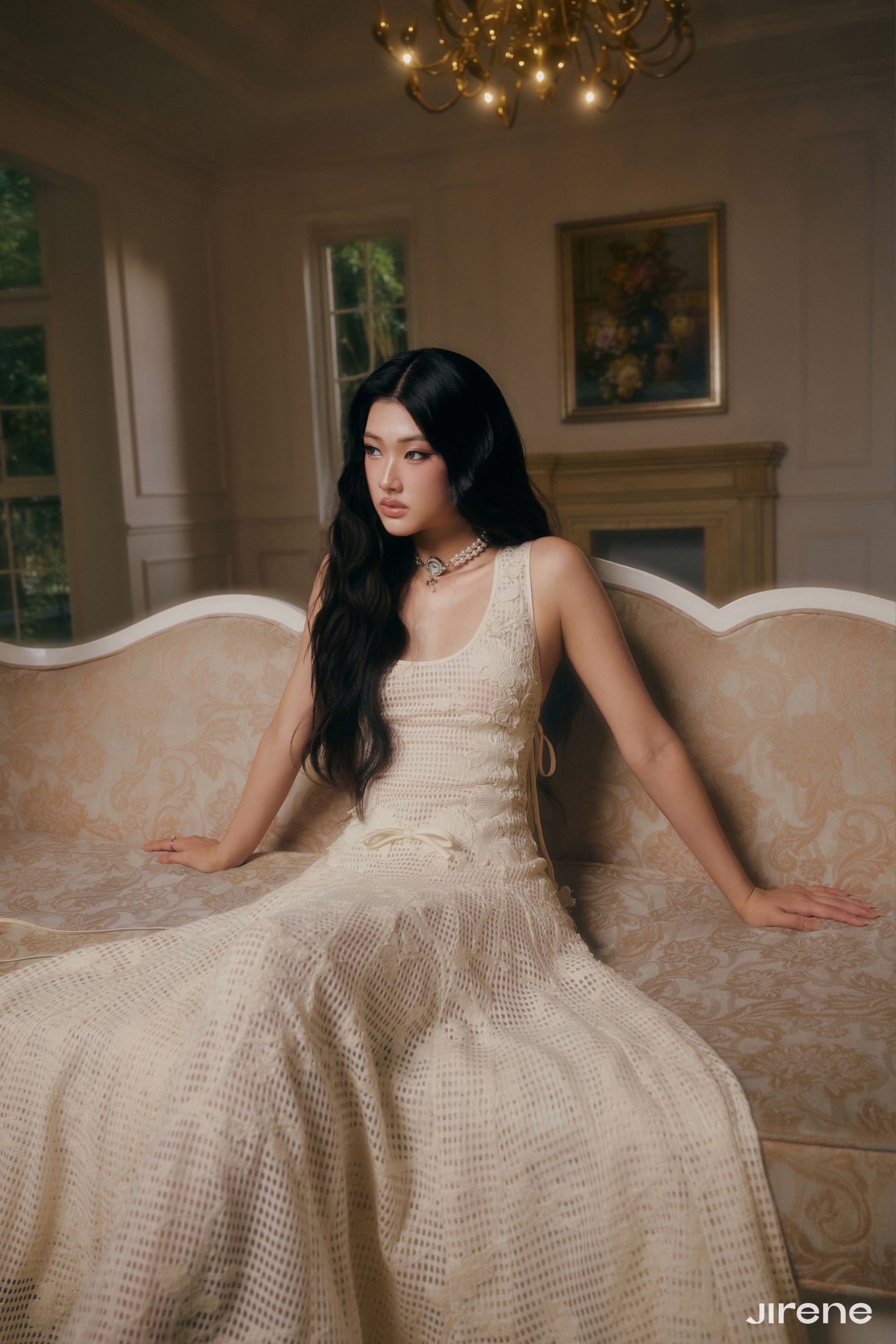 Jirene CREME DRESS