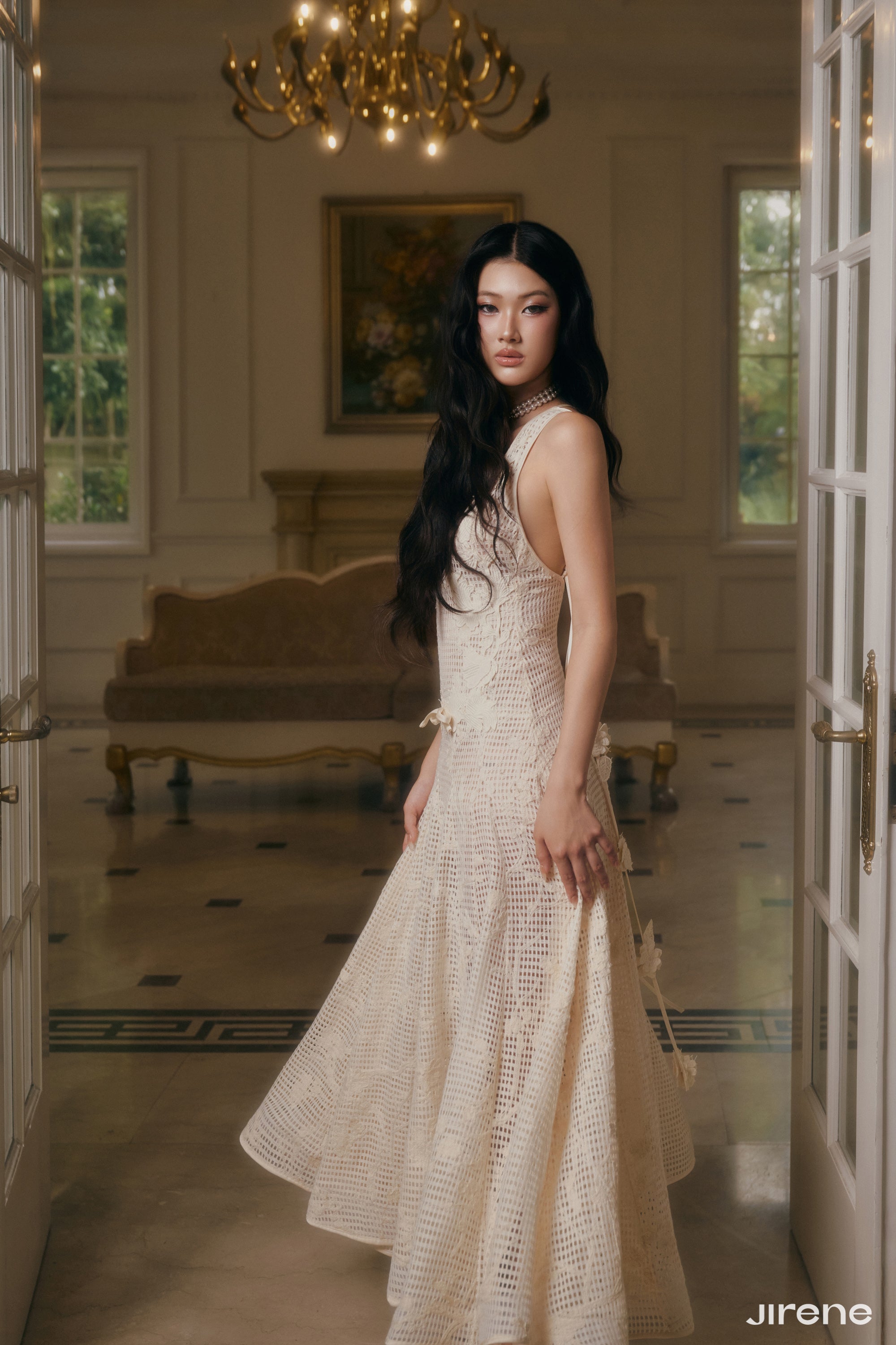Jirene CREME DRESS