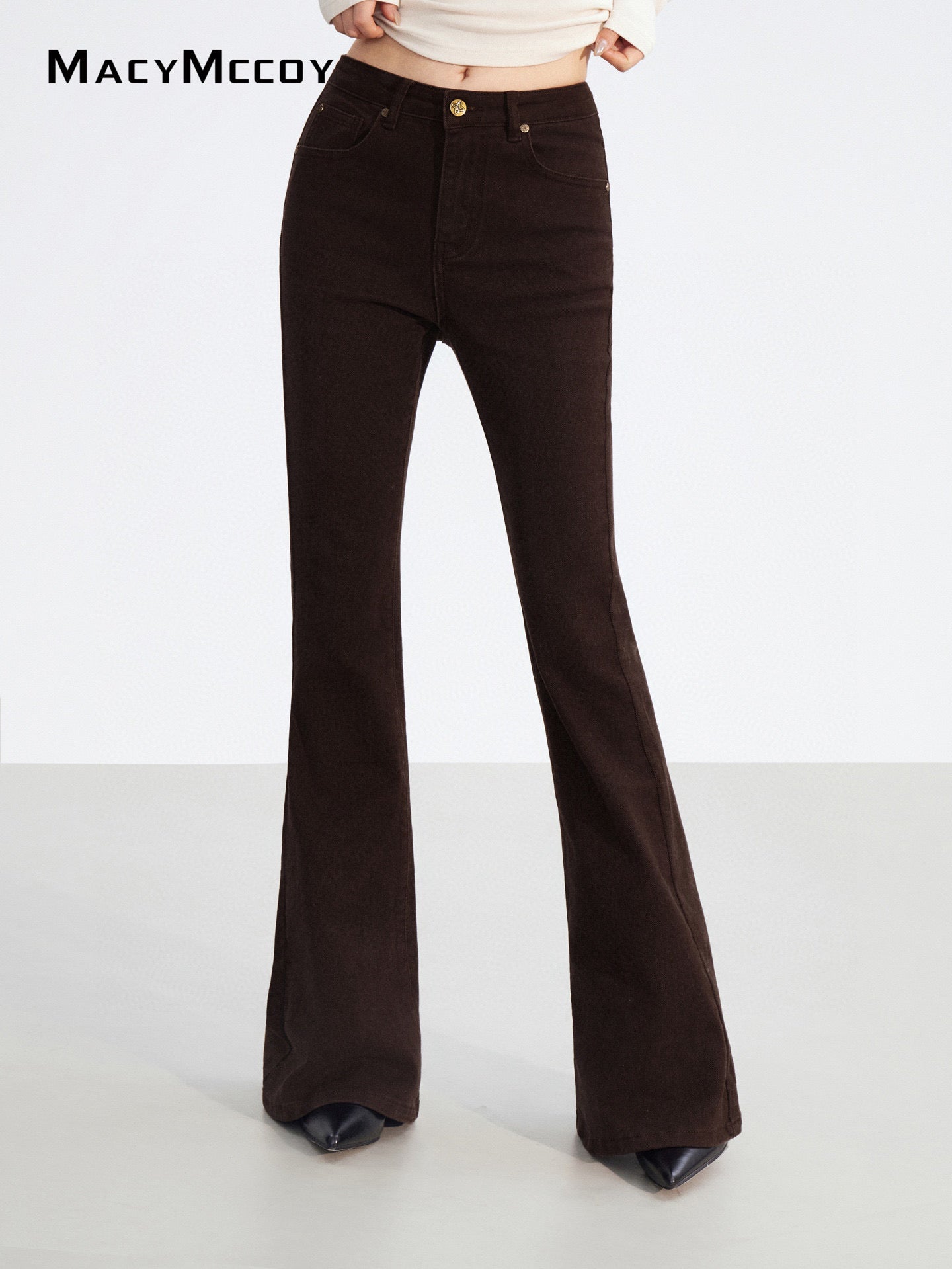 MacyMccoy MMC2025188 Micro embroidered denim jeans