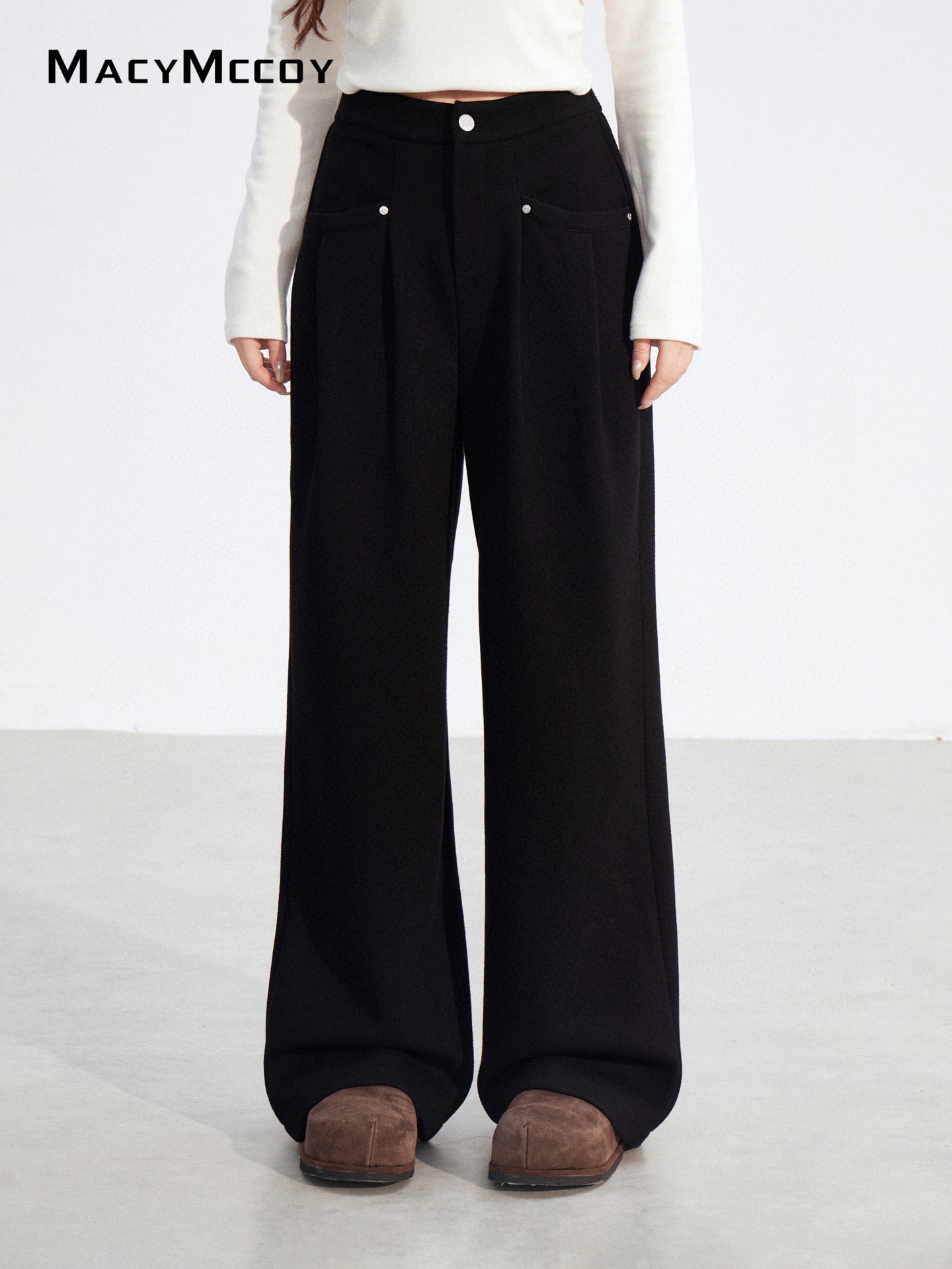MacyMccoy MMC2025195 Chenille loose pants