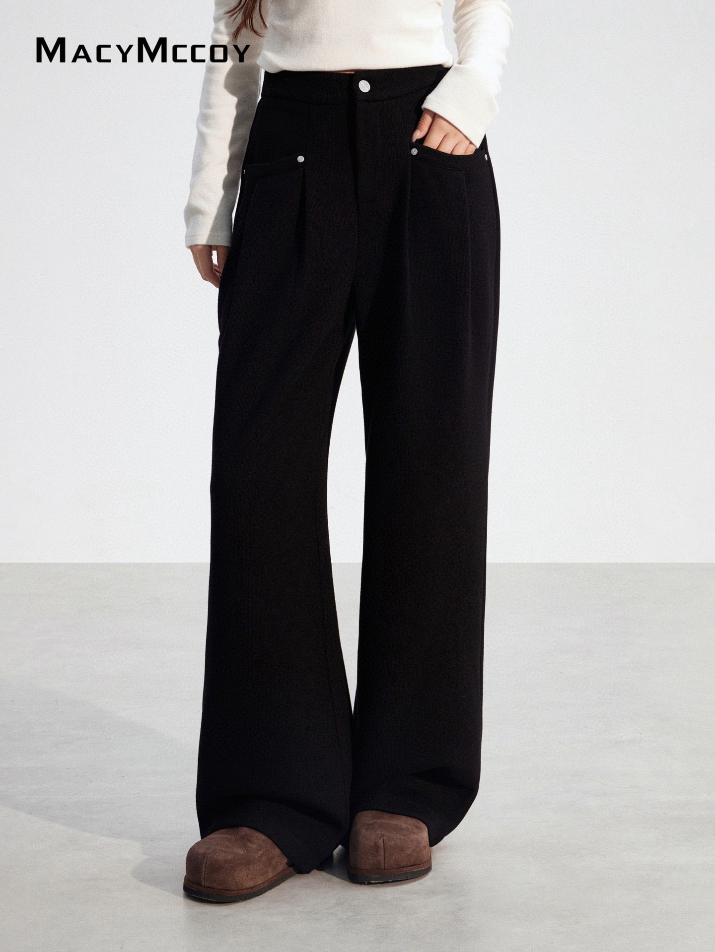 MacyMccoy MMC2025195 Chenille loose pants