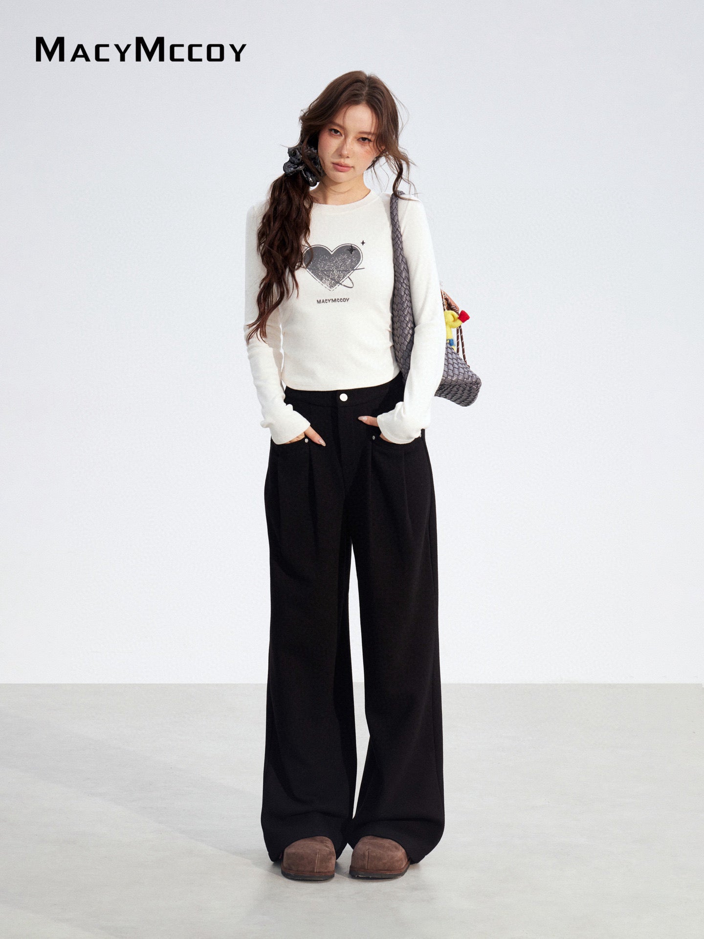 MacyMccoy MMC2025195 Chenille loose pants
