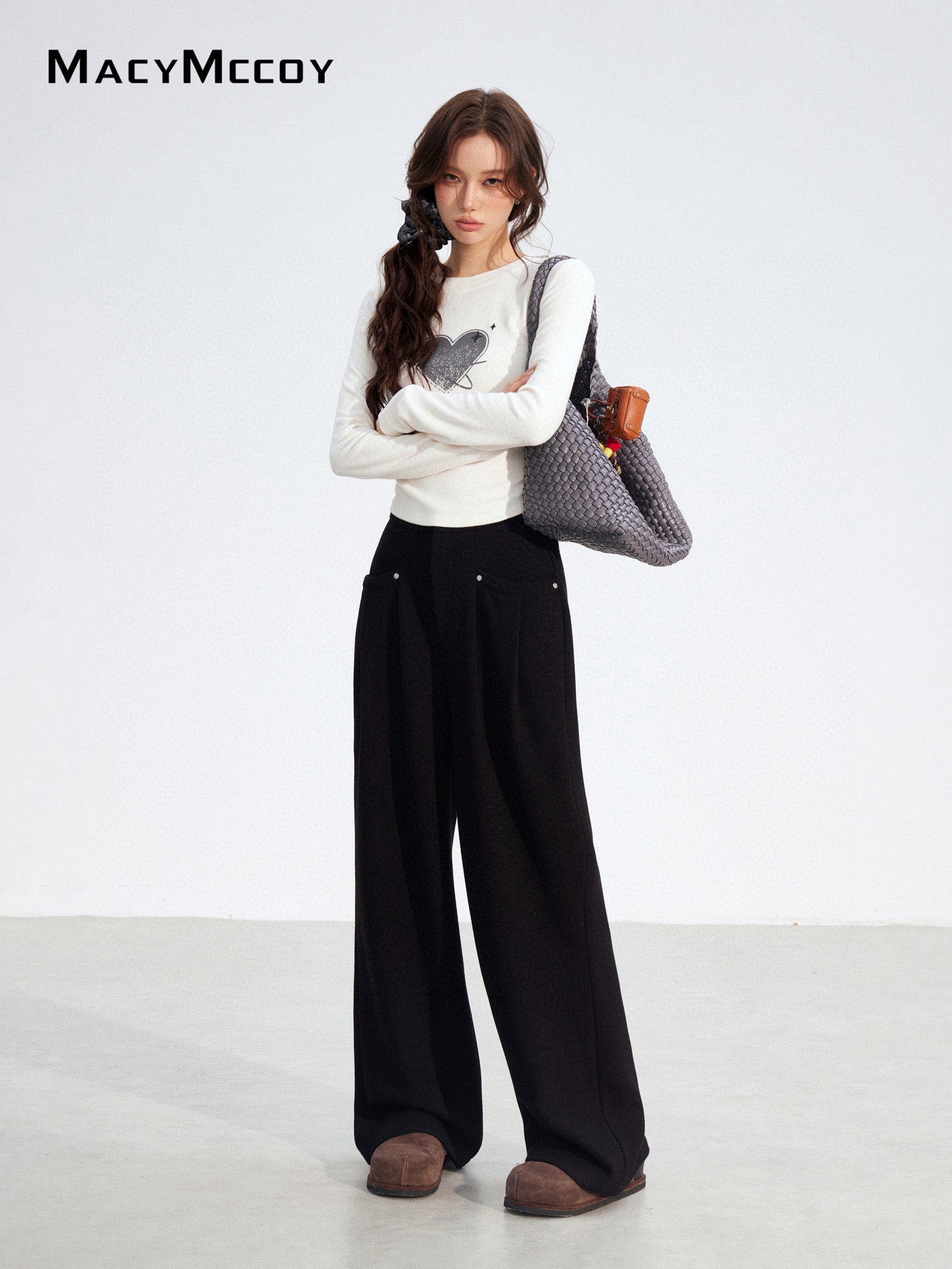 MacyMccoy MMC2025195 Chenille loose pants