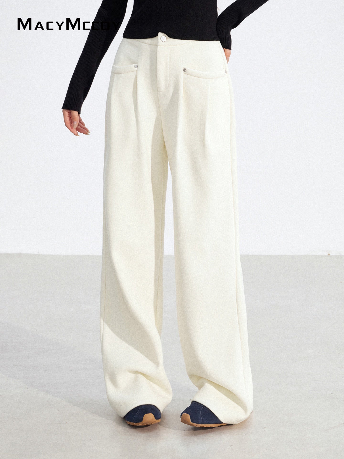 MacyMccoy MMC2025195 Chenille loose pants