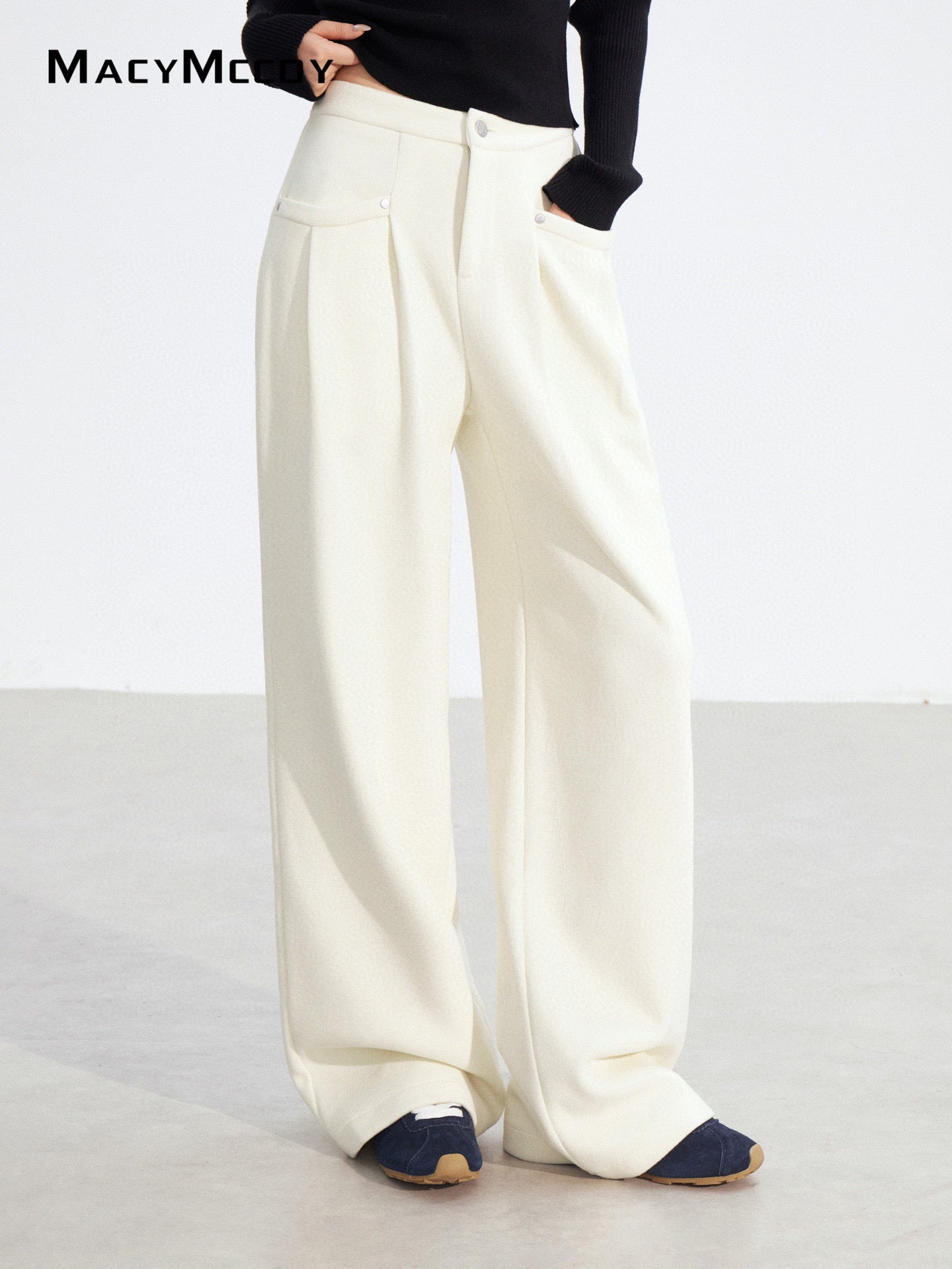 MacyMccoy MMC2025195 Chenille loose pants